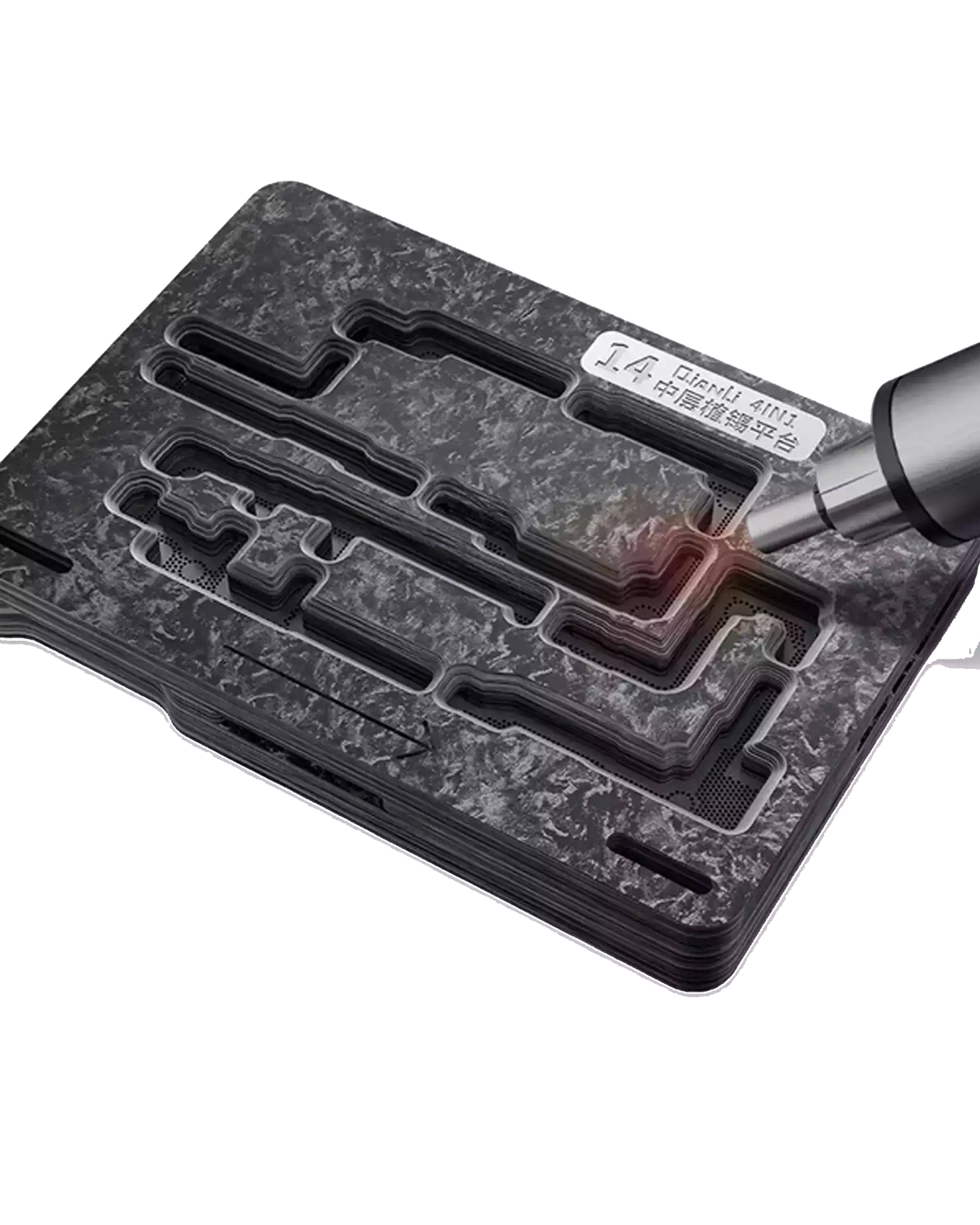 4 in 1 Middle Frame Reballing Platform For iPhone 16 / 16 Plus / 16 Pro / 16 Pro Max (Qianli)