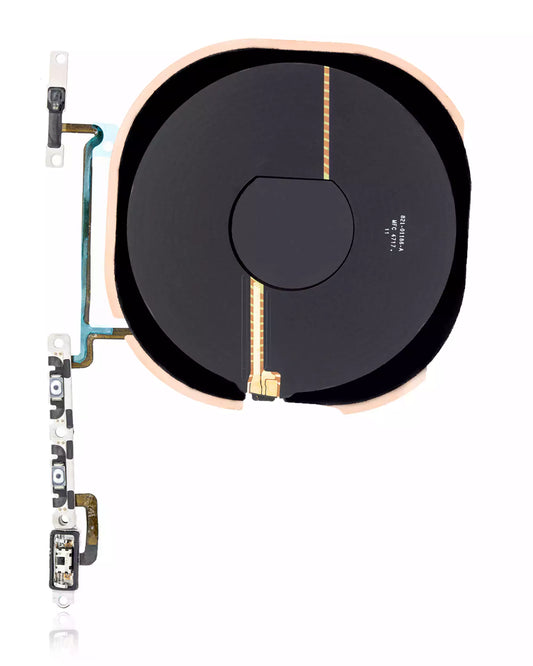 Wireless NFC Charging Flex With Power & Volume Flex Pre-Installed For iPhone X
