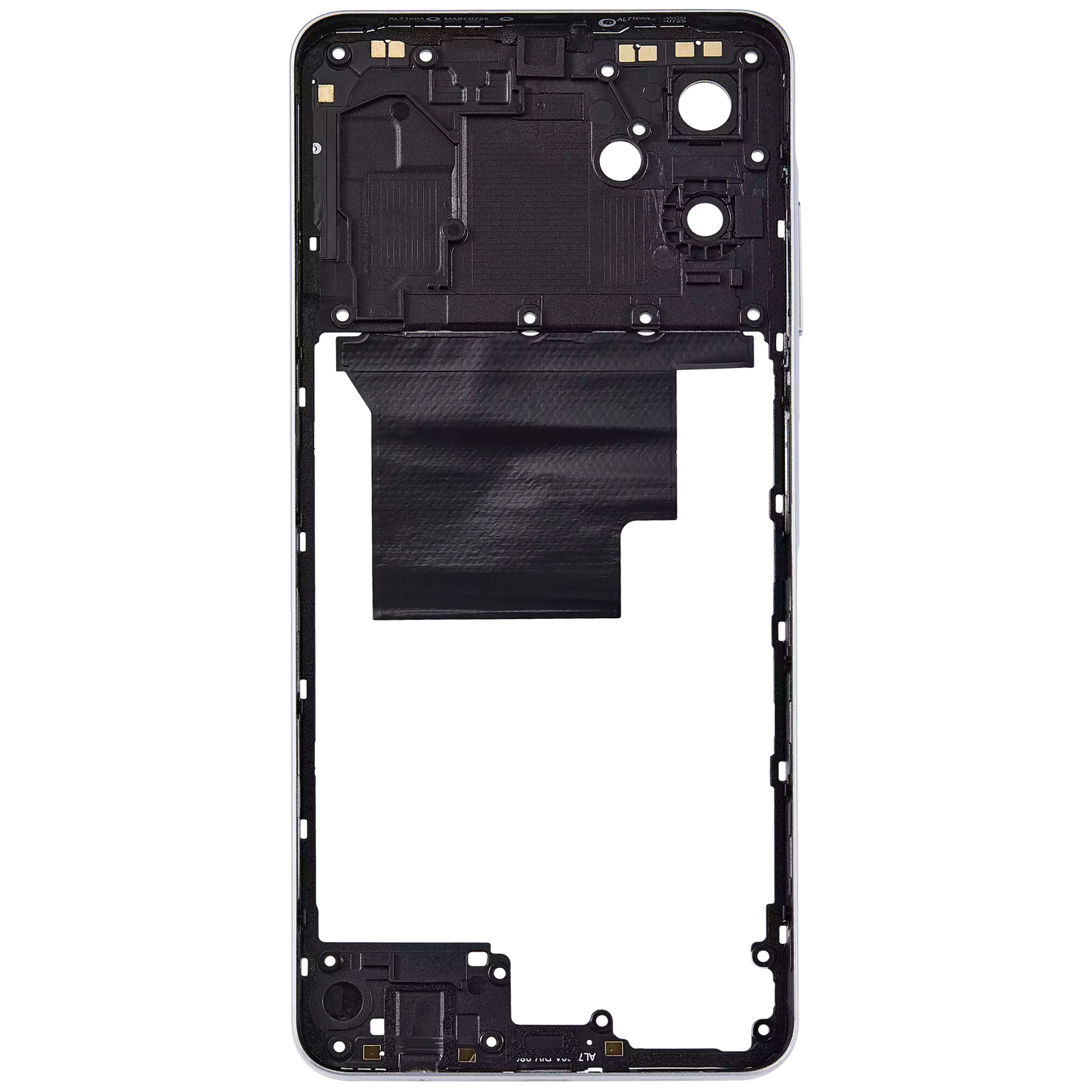 Mid-Frame Housing For Samsung Galaxy A06 (A065 / 2024) (White) replacement part product image 3 - SKU 107182136854
