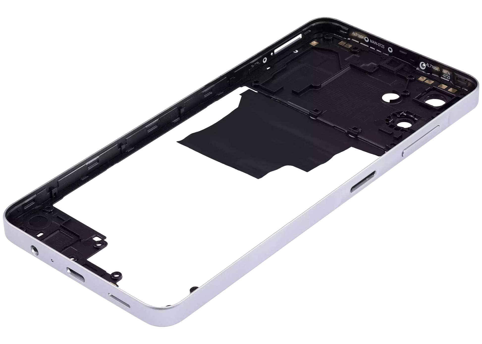Mid-Frame Housing For Samsung Galaxy A06 (A065 / 2024) (White) replacement part product image 5 - SKU 107182136854