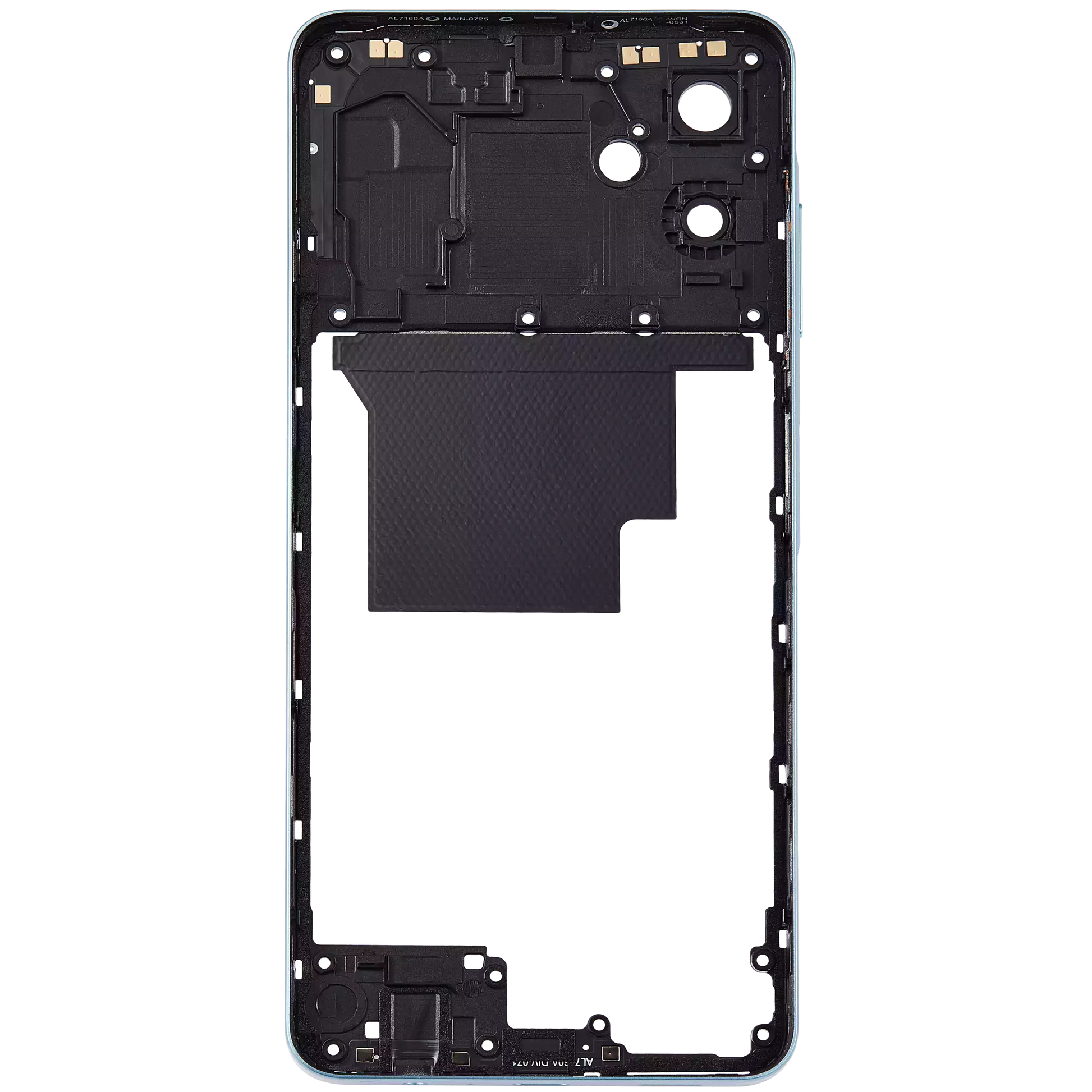 Mid-Frame Housing For Samsung Galaxy A06 (A065 / 2024) (Green) replacement part product image 3 - SKU 107182136853