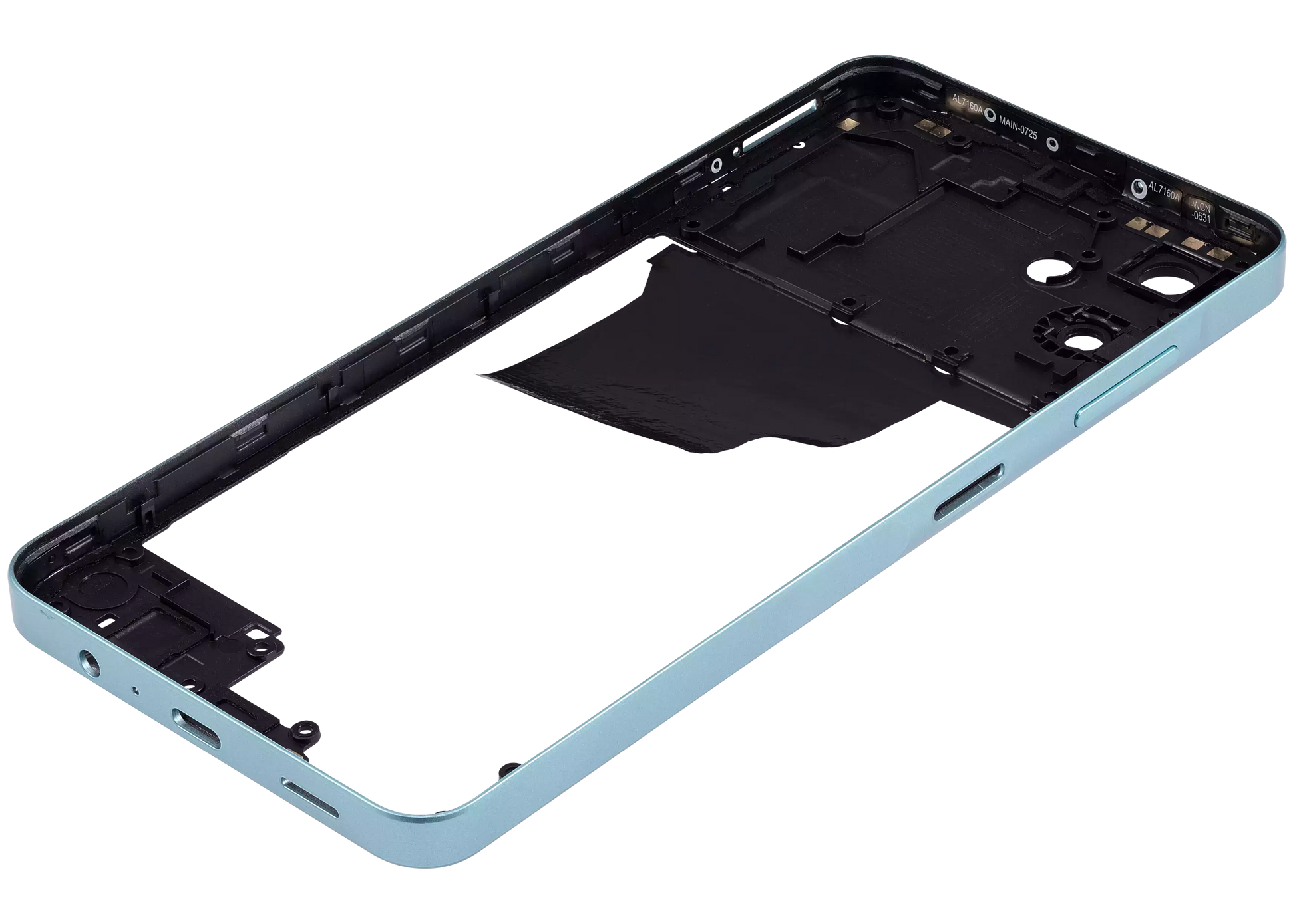 Mid-Frame Housing For Samsung Galaxy A06 (A065 / 2024) (Green) replacement part product image 5 - SKU 107182136853