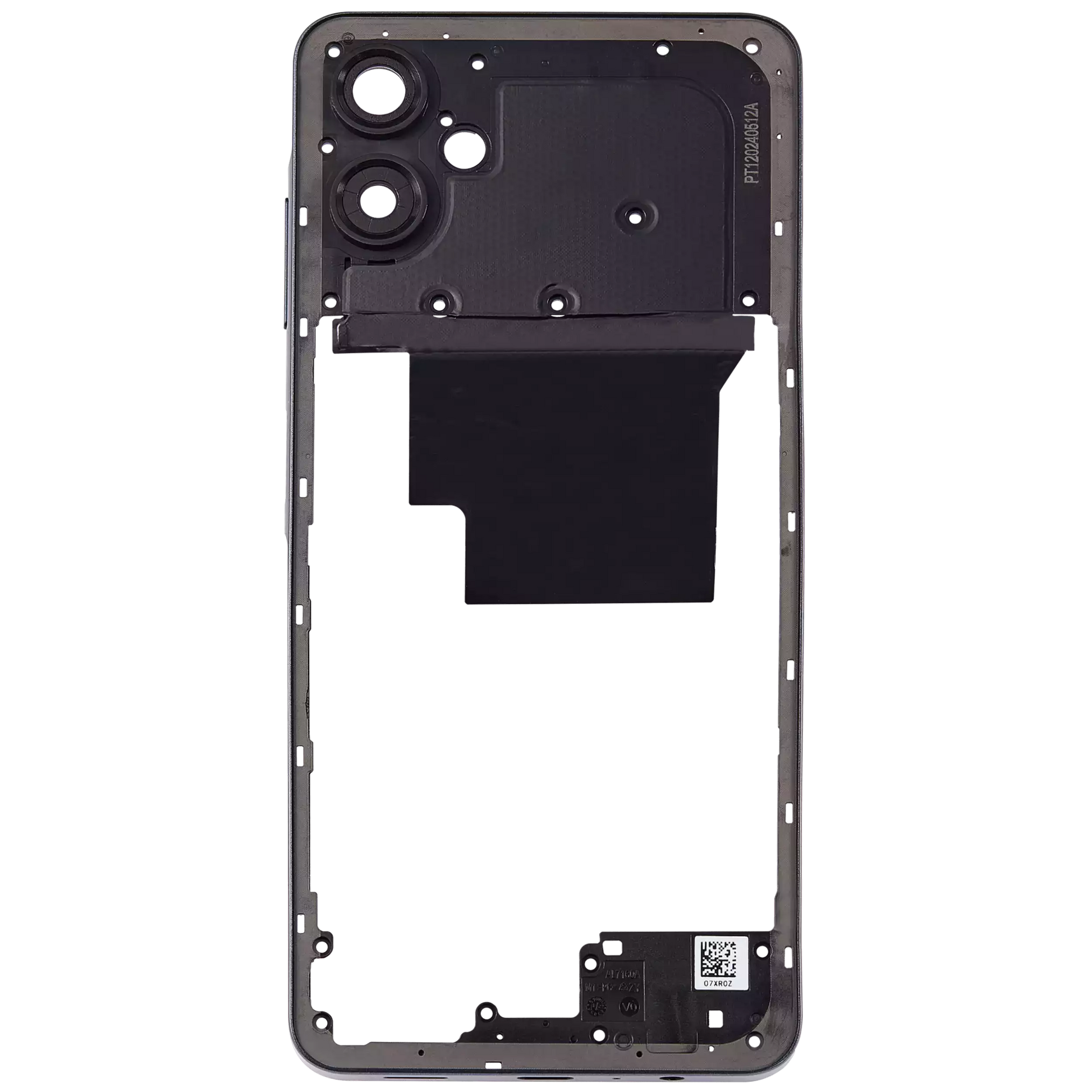 Mid-Frame Housing For Samsung Galaxy A06 (A065 / 2024) (Blue) replacement part product image 2 - SKU 107182136851