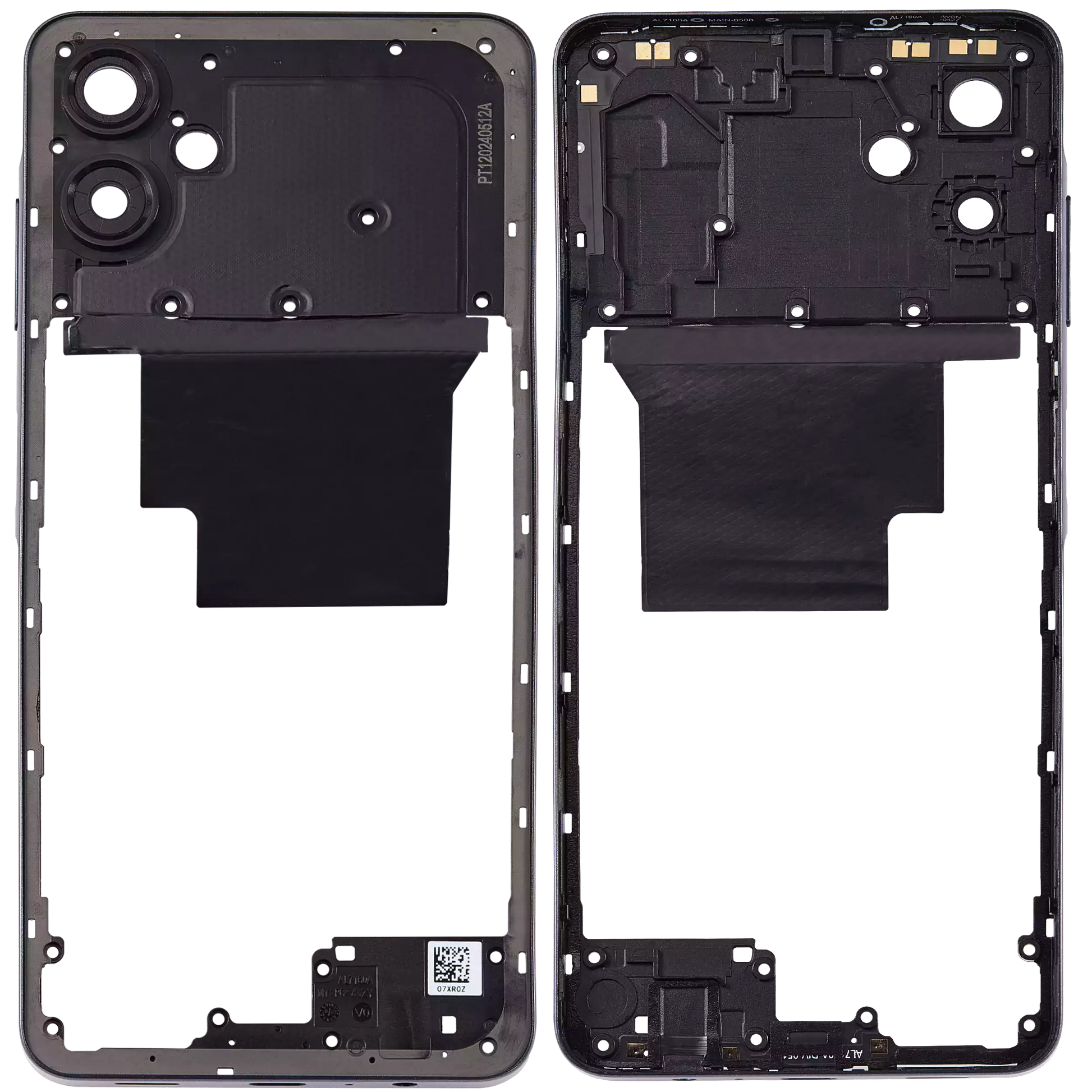 Mid-Frame Housing For Samsung Galaxy A06 (A065 / 2024) (Blue) replacement part product image 6 - SKU 107182136851