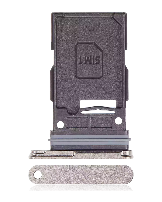 Single Sim Card Tray For Samsung Galaxy S24 Ultra 5G (Premium) (Titanium Gray)