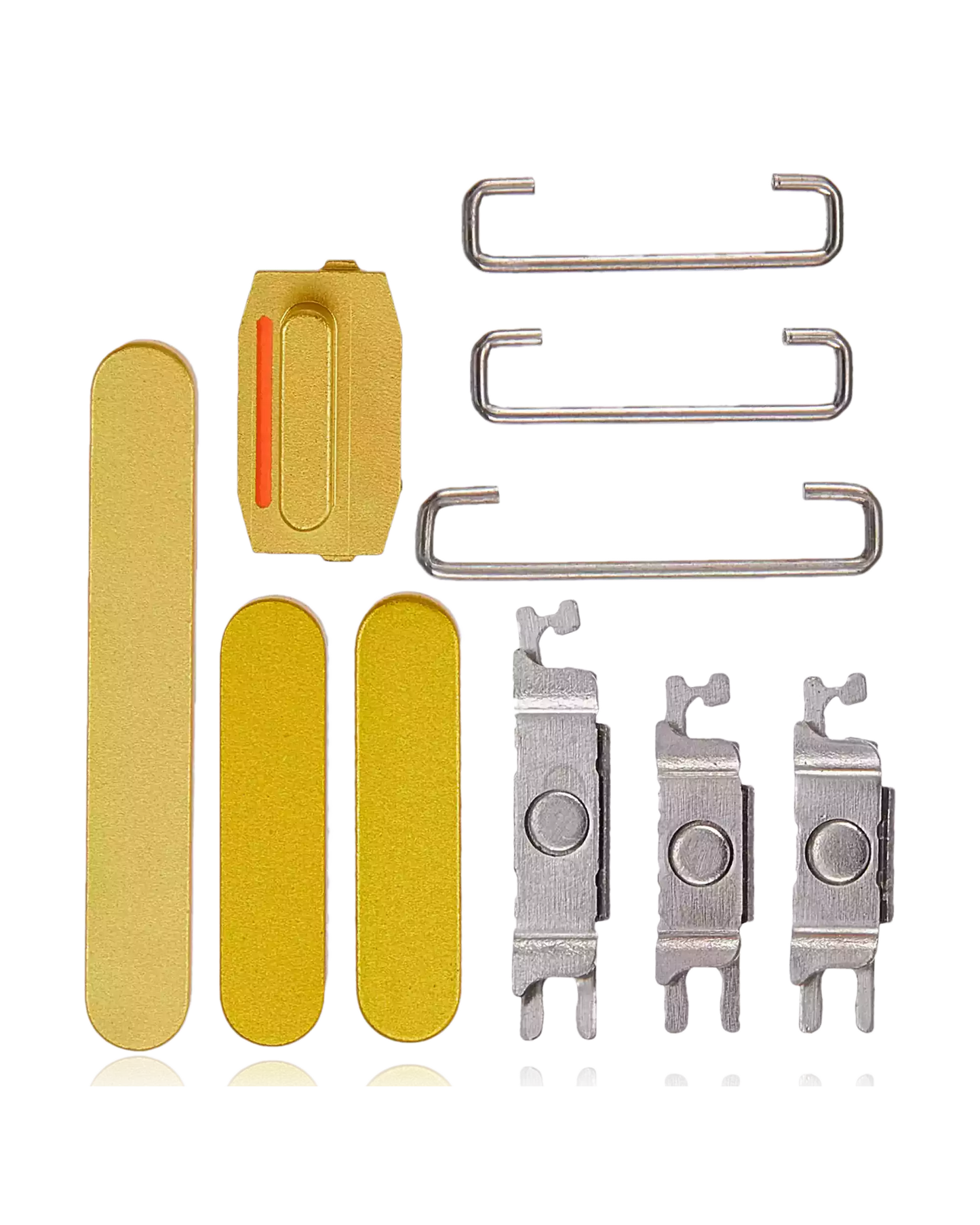 Hard Buttons (Power / Volume / Switch) For iPhone 14 / 14 Plus (Yellow)