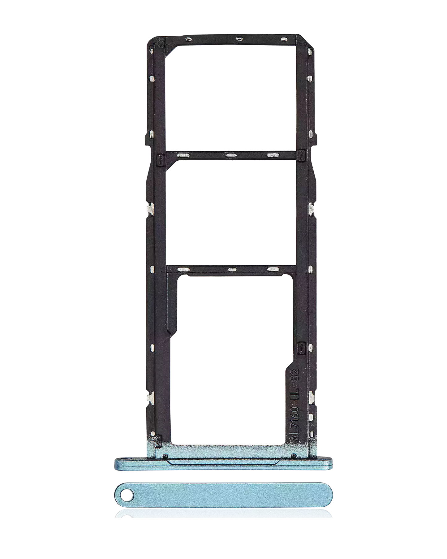 Dual Sim Card Tray For Samsung Galaxy A06 (A065 / 2024) (Premium) (Blue) replacement part product image 1 - SKU 107182192422