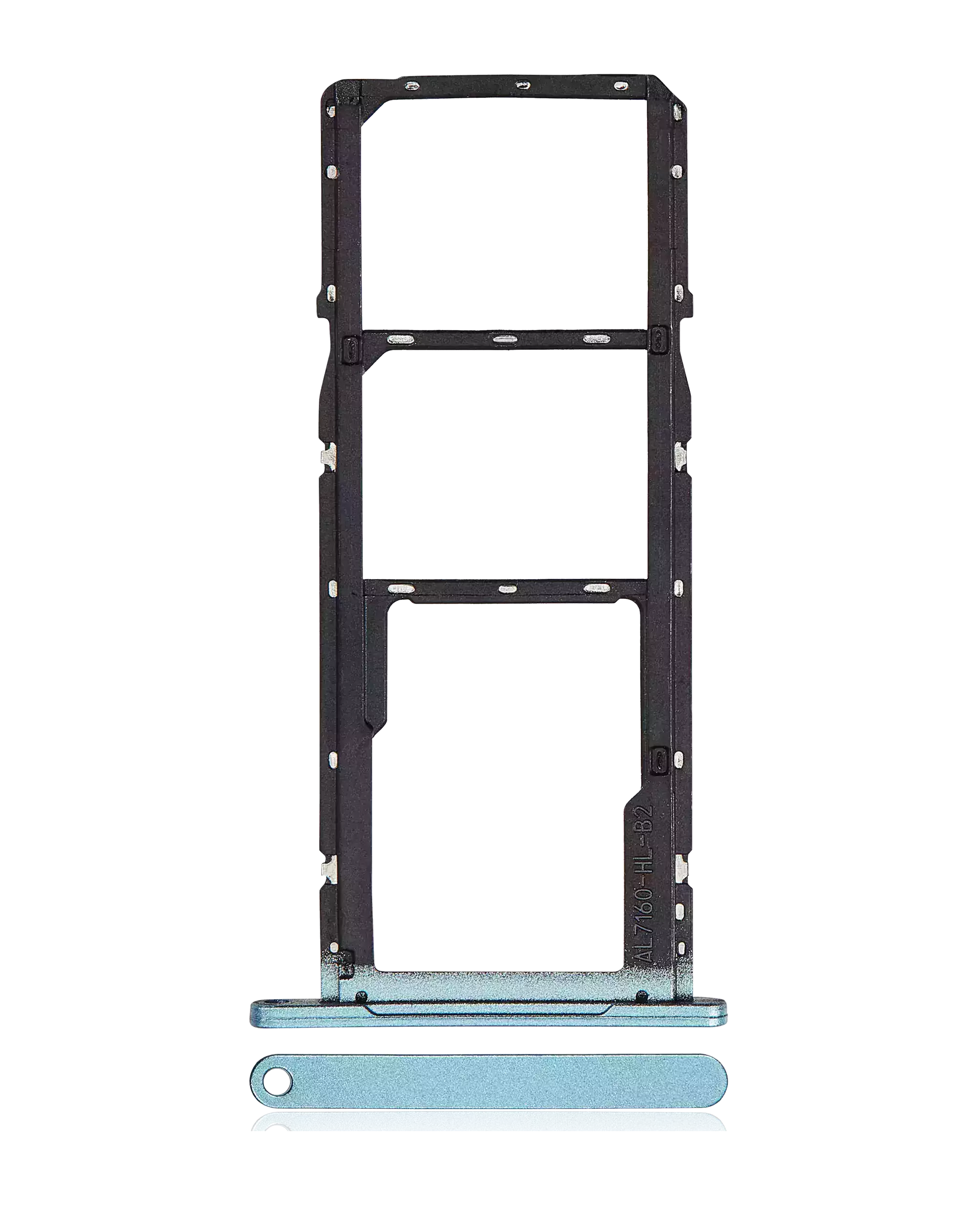 Dual Sim Card Tray For Samsung Galaxy A06 (A065 / 2024) (Premium) (Blue) replacement part product image 1 - SKU 107182192422