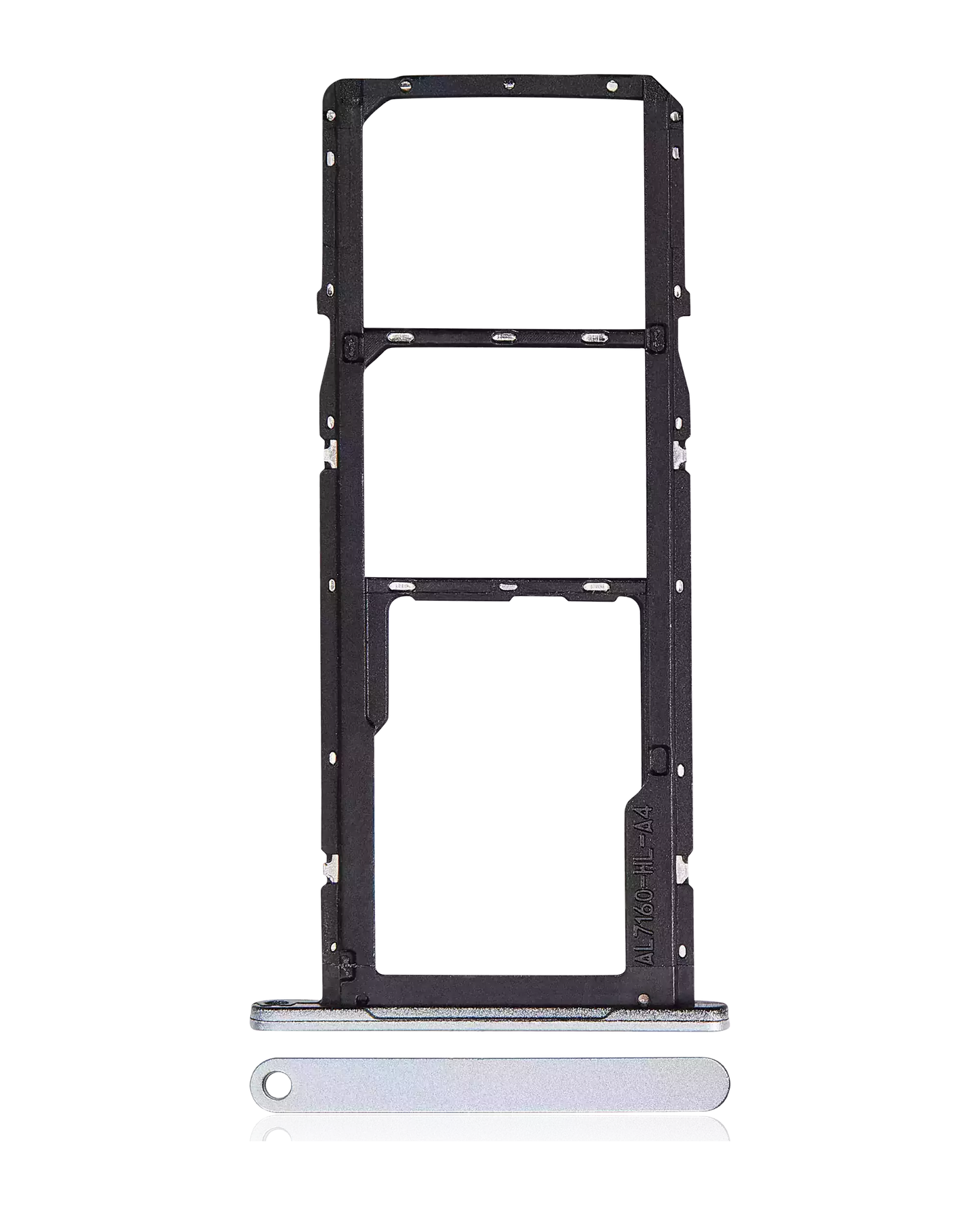 Dual Sim Card Tray For Samsung Galaxy A06 (A065 / 2024) (Premium) (White) replacement part product image 1 - SKU 107182192421