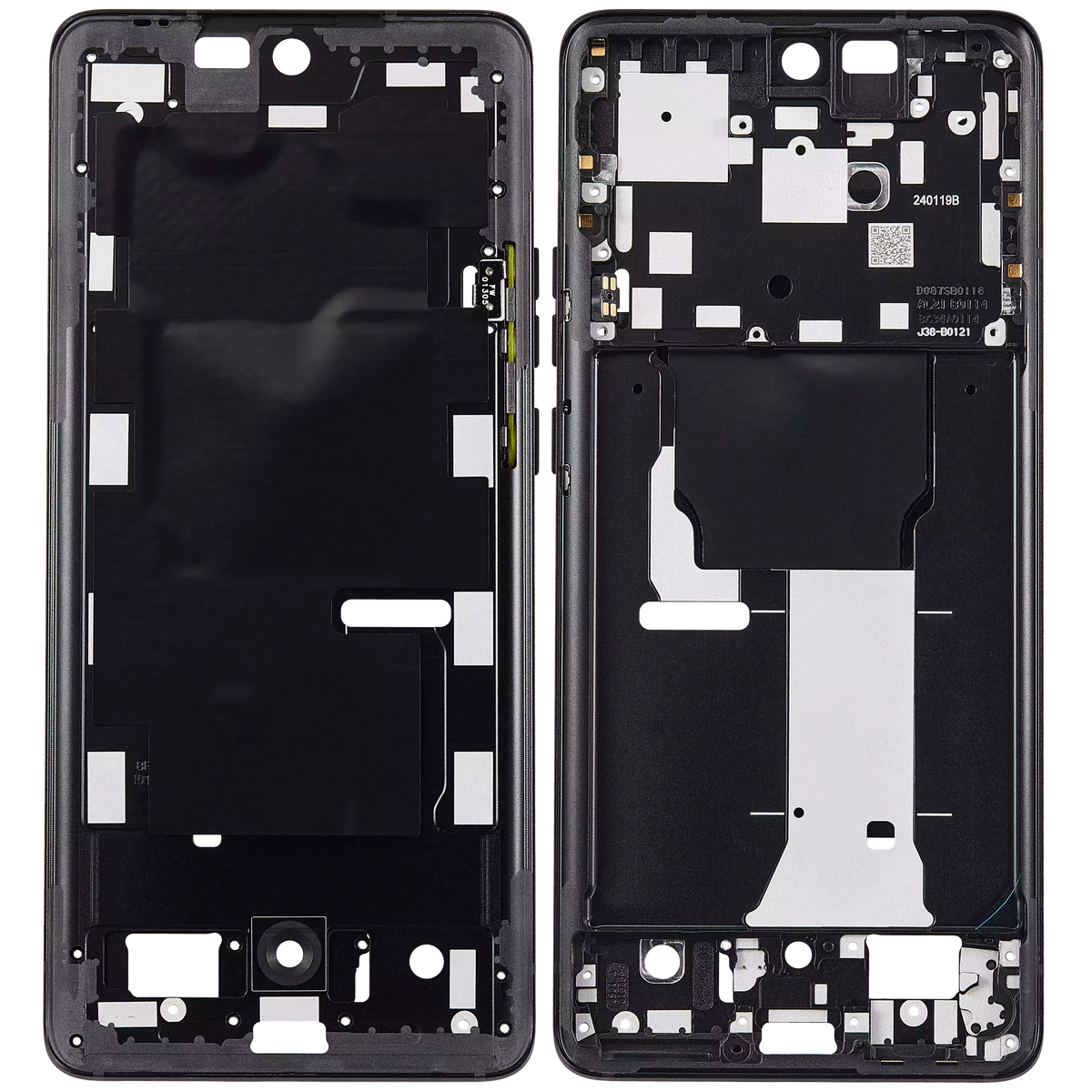LCD-Frame For Motorola Moto Edge (XT2305 / 2023) (Black) | SKU 107182136699 | image 6
