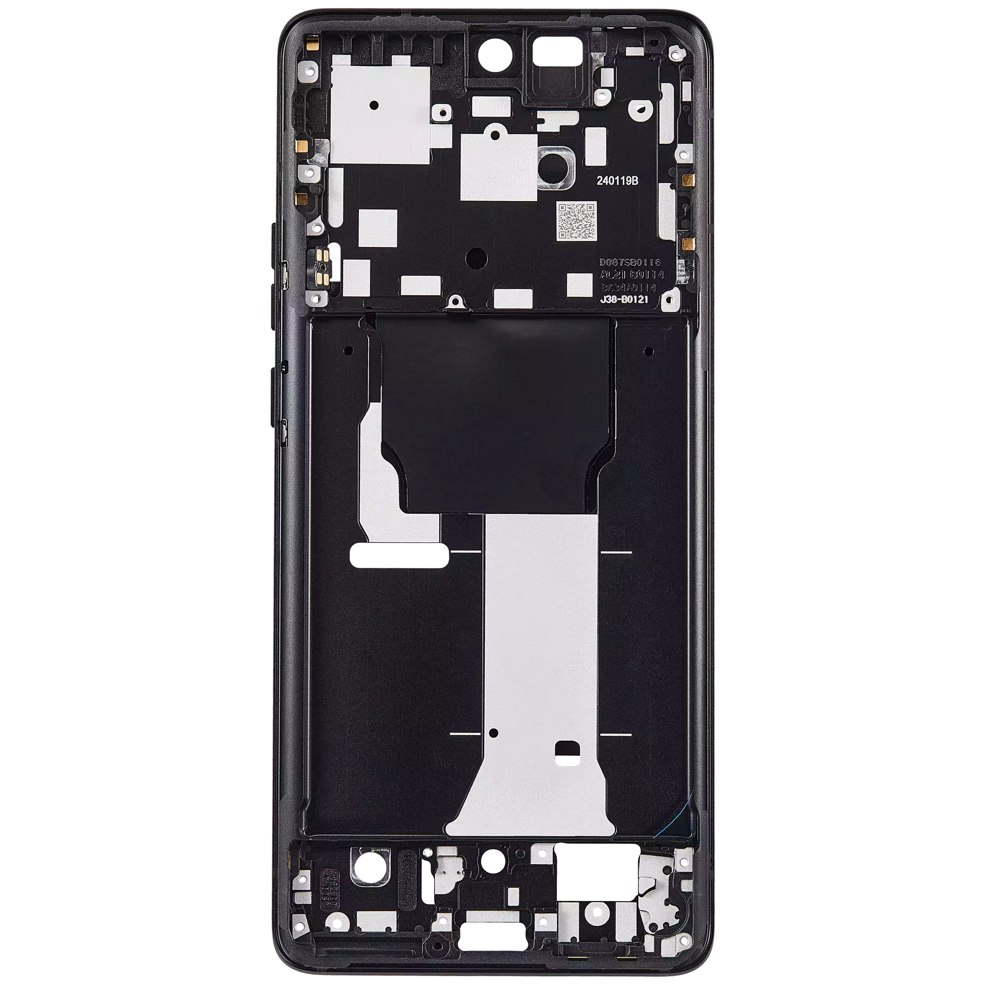 LCD-Frame For Motorola Moto Edge (XT2305 / 2023) (Black) | SKU 107182136699 | image 8