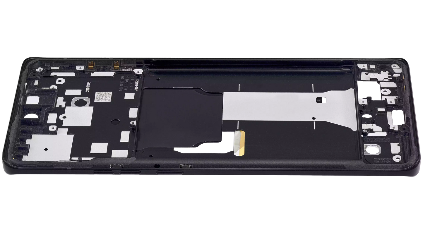 LCD-Frame For Motorola Moto Edge (XT2305 / 2023) (Black) | SKU 107182136699 | image 4