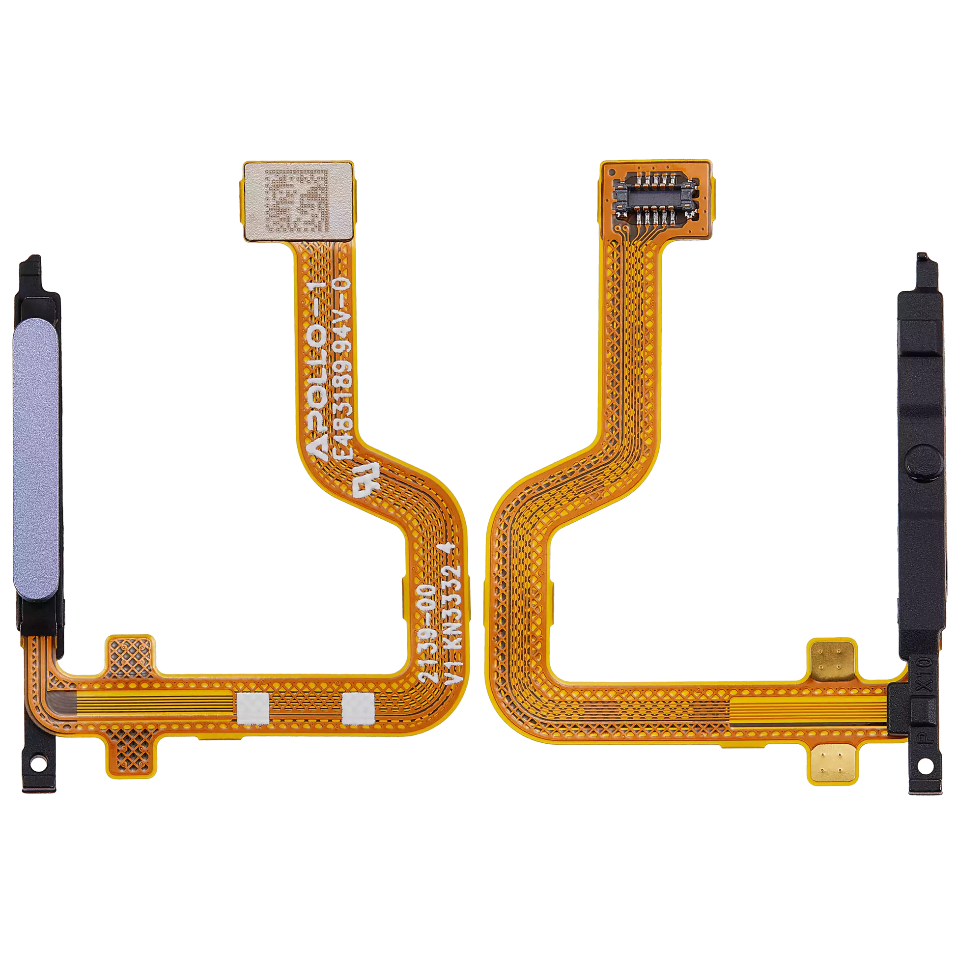 Fingerprint Reader With Flex Cable For Motorola Moto G13 (XT2331 / 2023) (Genuine OEM) (Blue Lavender) replacement part SKU 107182136465 image 2