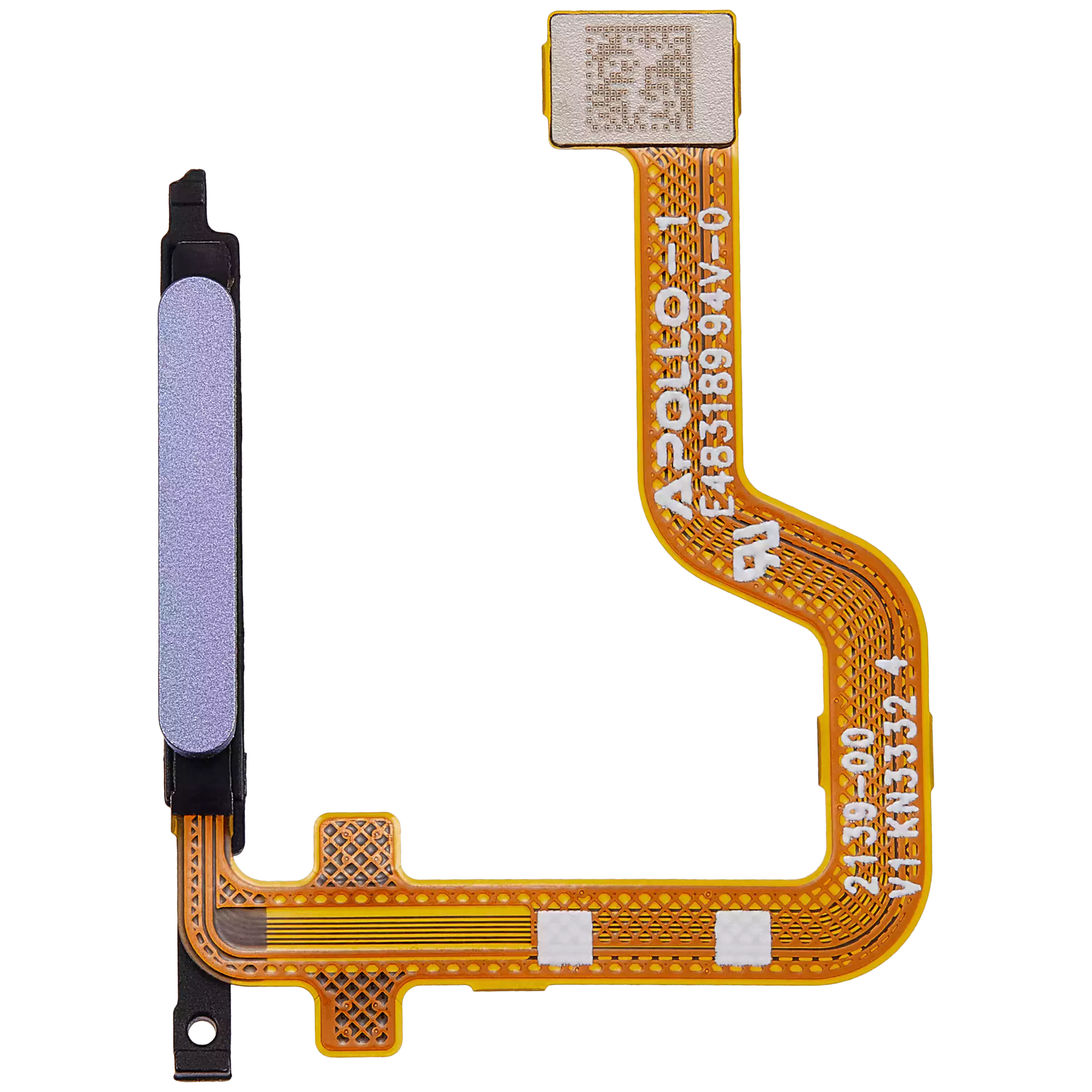 Fingerprint Reader With Flex Cable For Motorola Moto G13 (XT2331 / 2023) (Genuine OEM) (Blue Lavender) replacement part SKU 107182136465 image 1