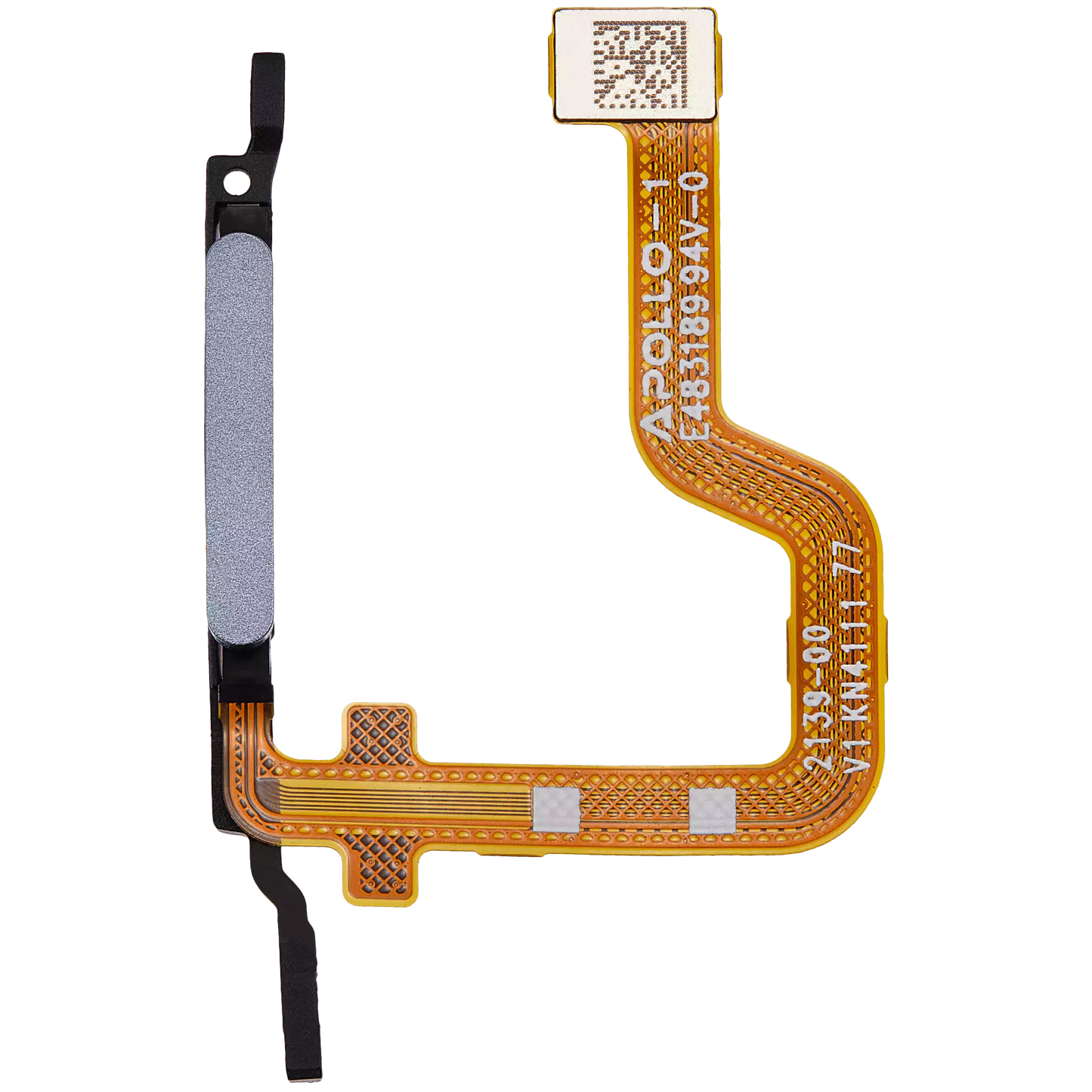 Fingerprint Reader With Flex Cable For Motorola Moto G14 (XT2341 / 2023) (Genuine OEM) (Steel Gray) replacement part SKU 107182136464 image 1