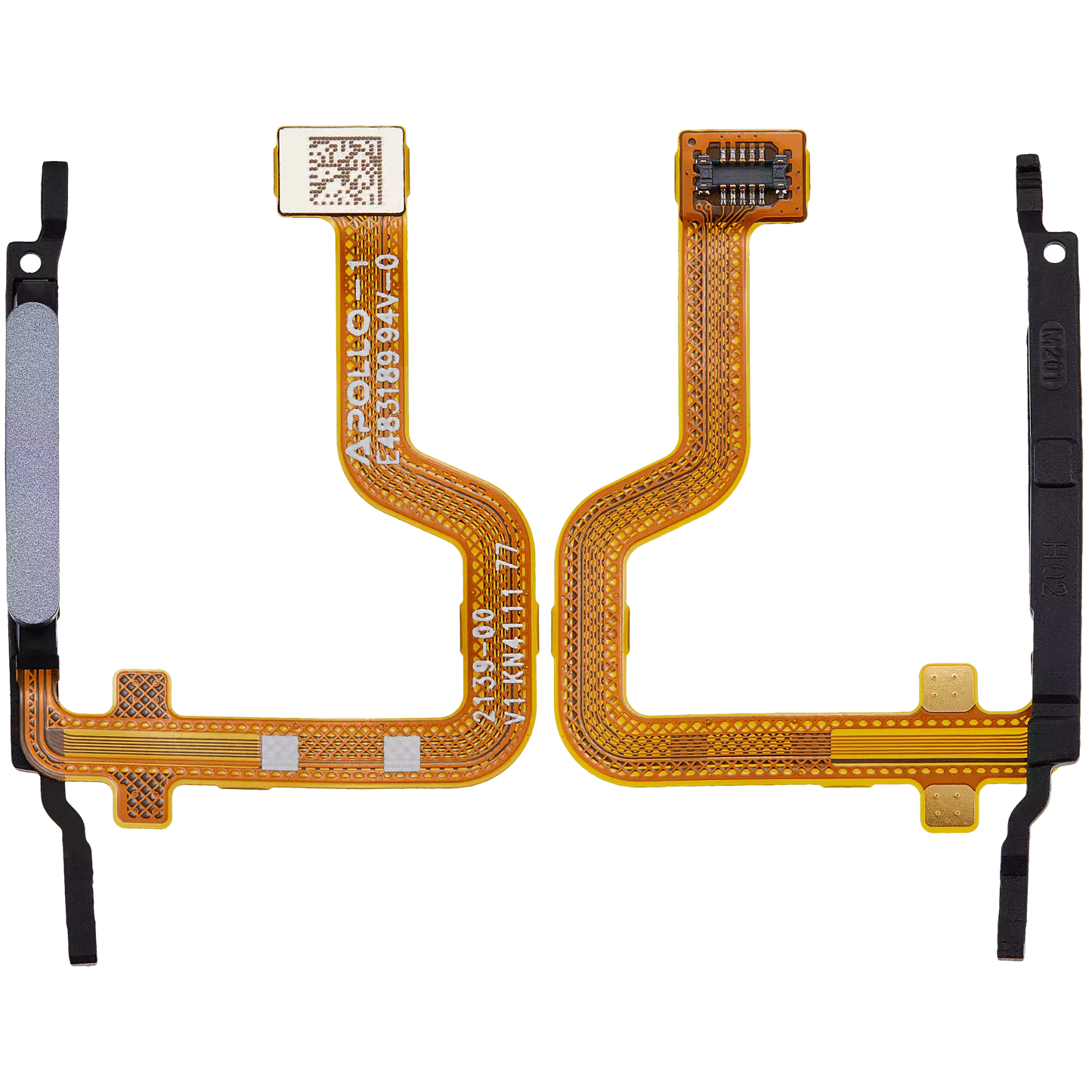 Fingerprint Reader With Flex Cable For Motorola Moto G14 (XT2341 / 2023) (Genuine OEM) (Steel Gray) replacement part SKU 107182136464 image 2