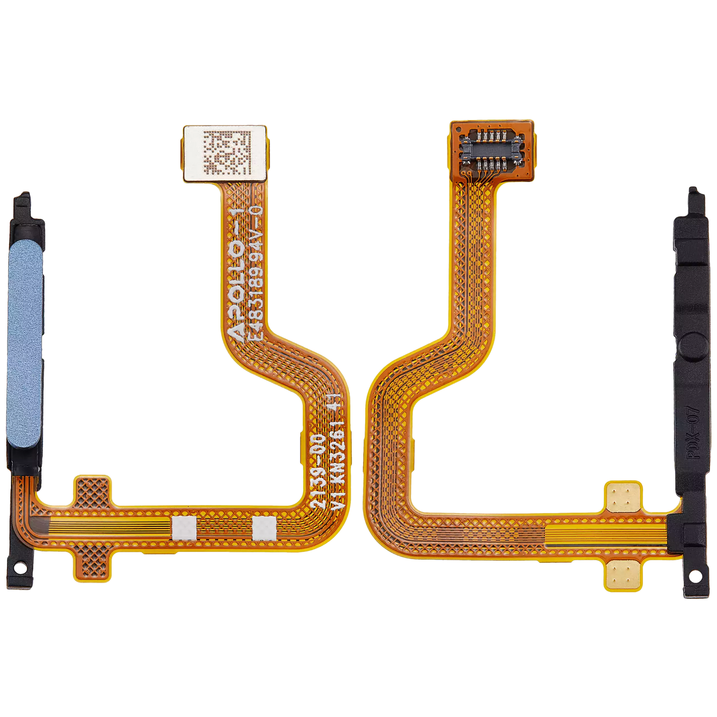 Fingerprint Reader With Flex Cable For Motorola Moto G23 (XT2333 / 2023) (Genuine OEM) (Steel Blue) replacement part SKU 107182136463 image 2