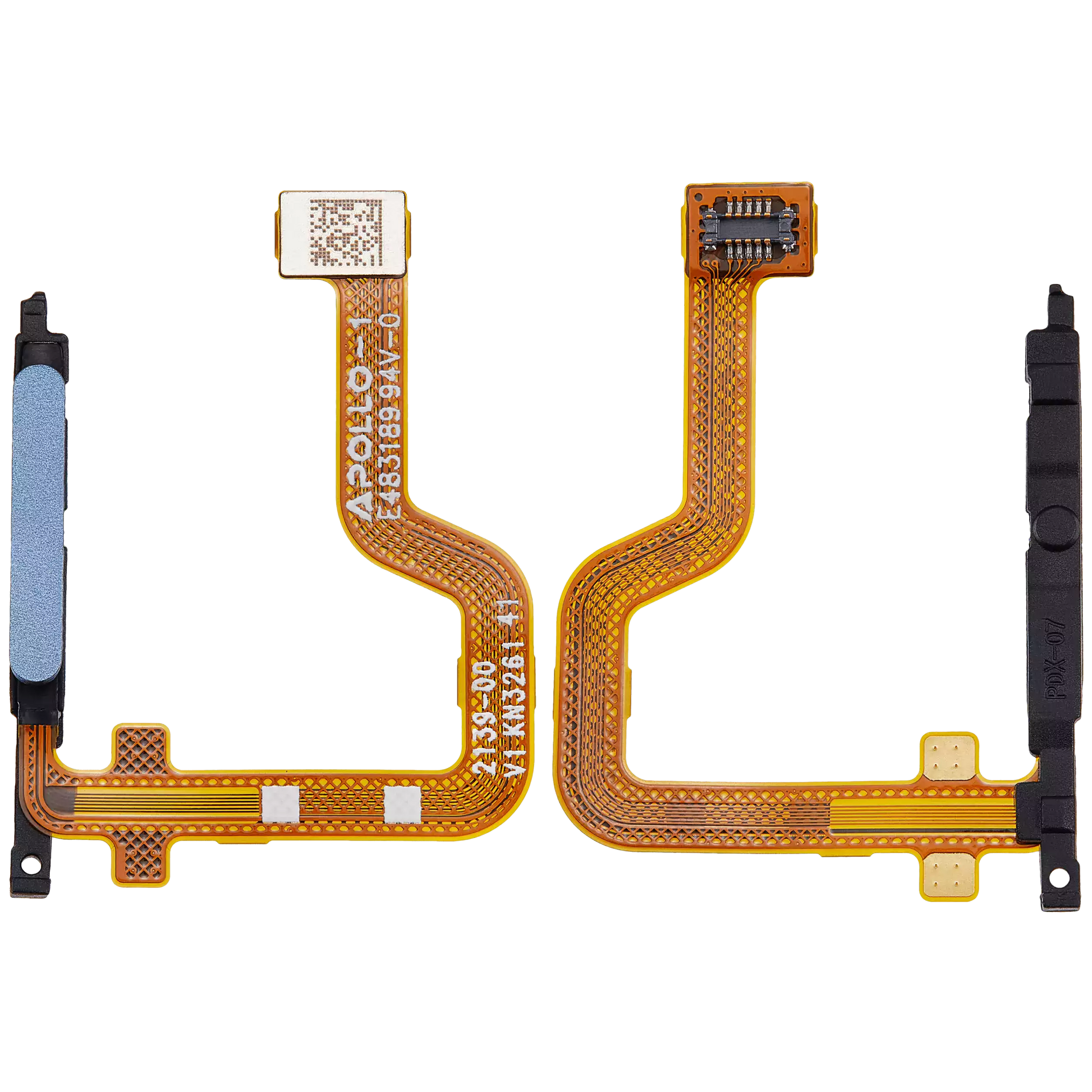 Fingerprint Reader With Flex Cable For Motorola Moto G23 (XT2333 / 2023) (Genuine OEM) (Steel Blue) replacement part SKU 107182136463 image 2