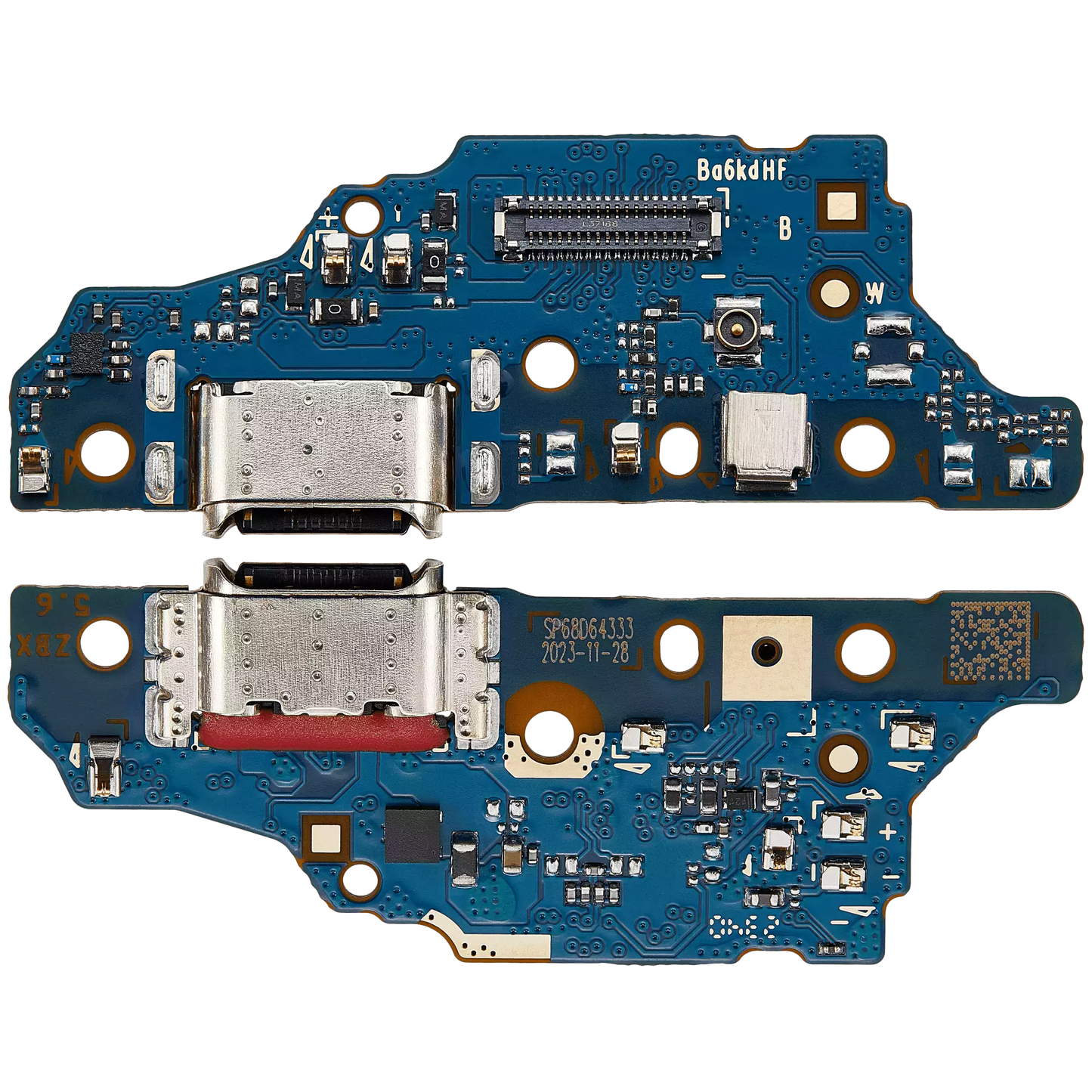 Charging Port Board For Motorola Moto G13 (XT2331 / 2023) (Genuine OEM) replacement part SKU 107182136509 image 2