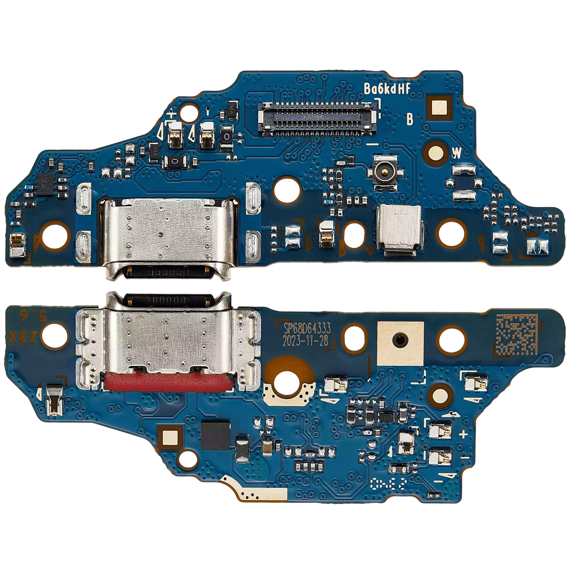 Charging Port Board For Motorola Moto G13 (XT2331 / 2023) (Genuine OEM) replacement part SKU 107182136509 image 2