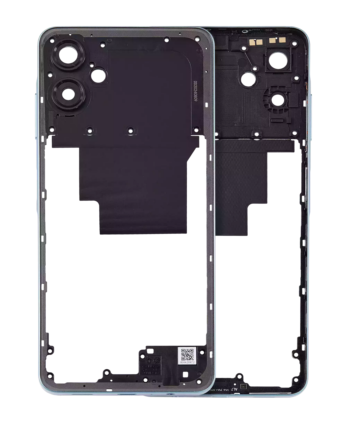 Mid-Frame Housing For Samsung Galaxy A06 (A065 / 2024) (Green) replacement part product image 1 - SKU 107182136853