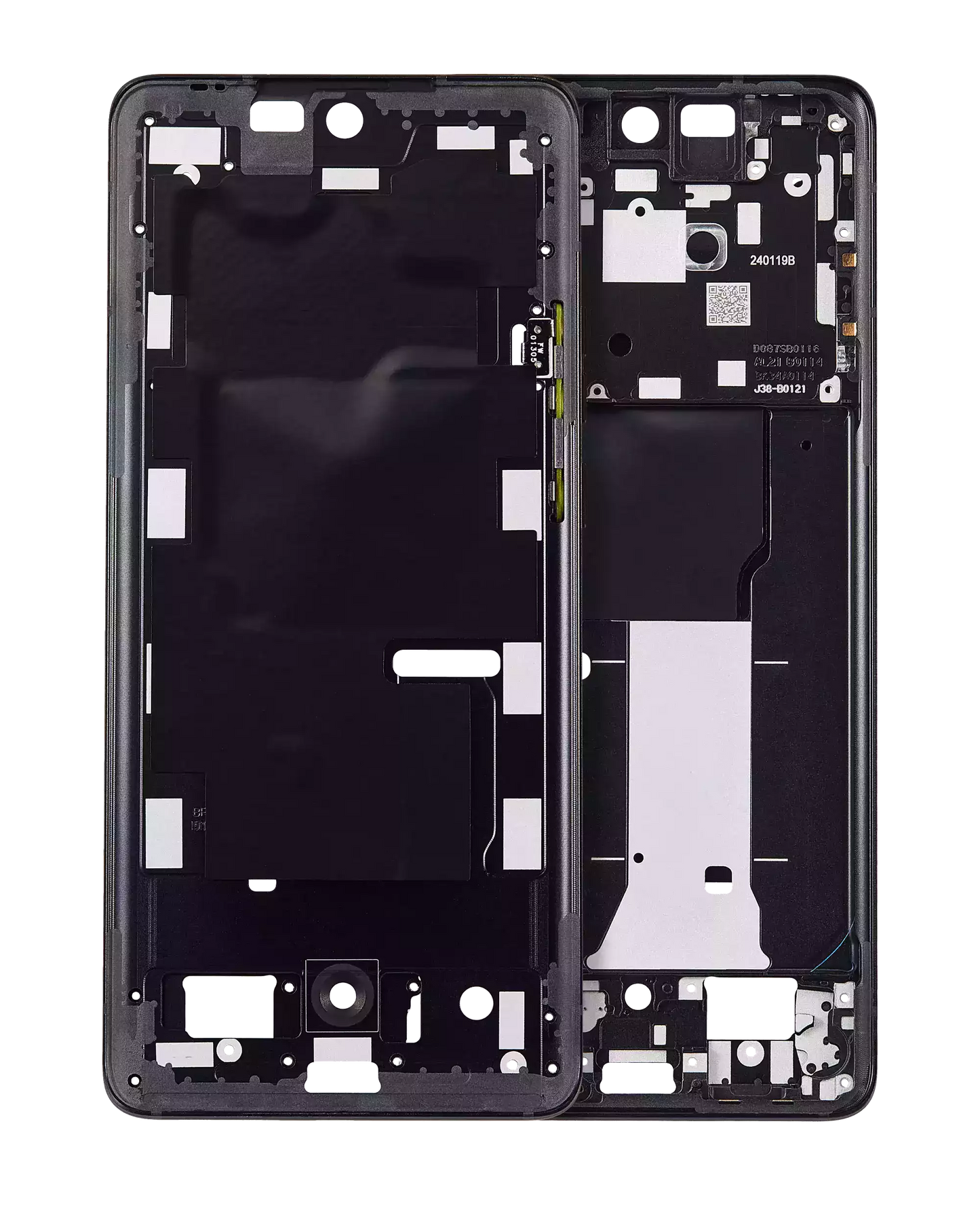 LCD-Frame For Motorola Moto Edge (XT2305 / 2023) (Black) | SKU 107182136699 | image 1