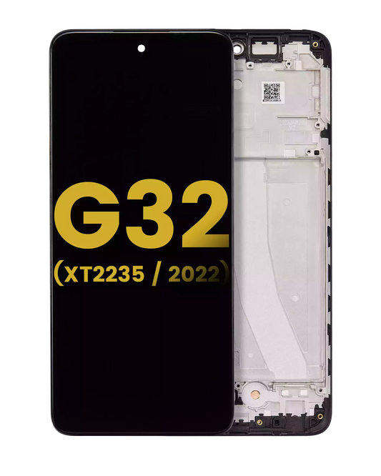 LCD Assembly With Frame For Motorola Moto G32 (XT2235 / 2022) (Refurbished) (All Colors) replacement part SKU 107182192459 image 1