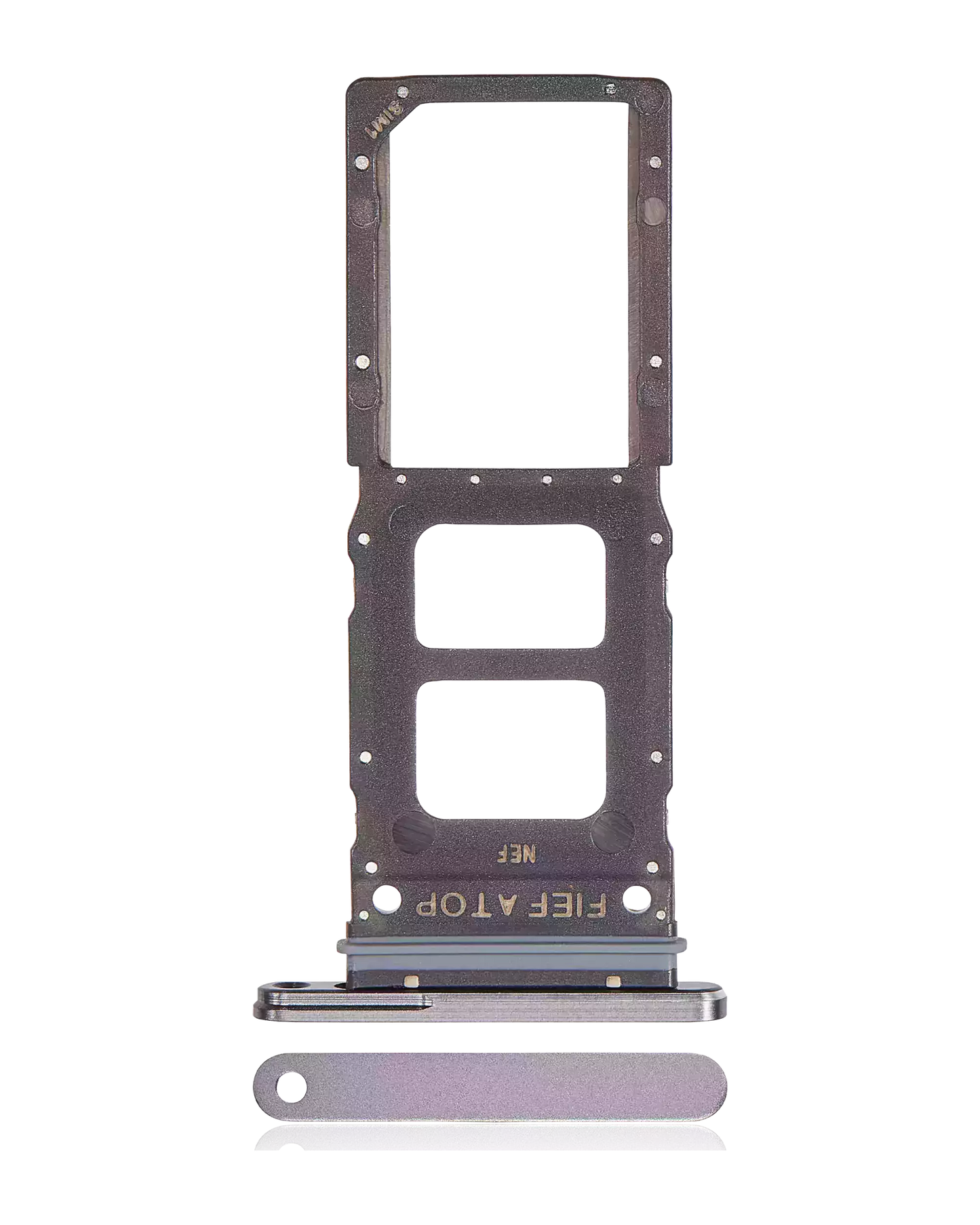OEM quality Single Sim Card Tray For Samsung Galaxy Z Fold 6 (F956) (Premium) (Silver Shadow) component