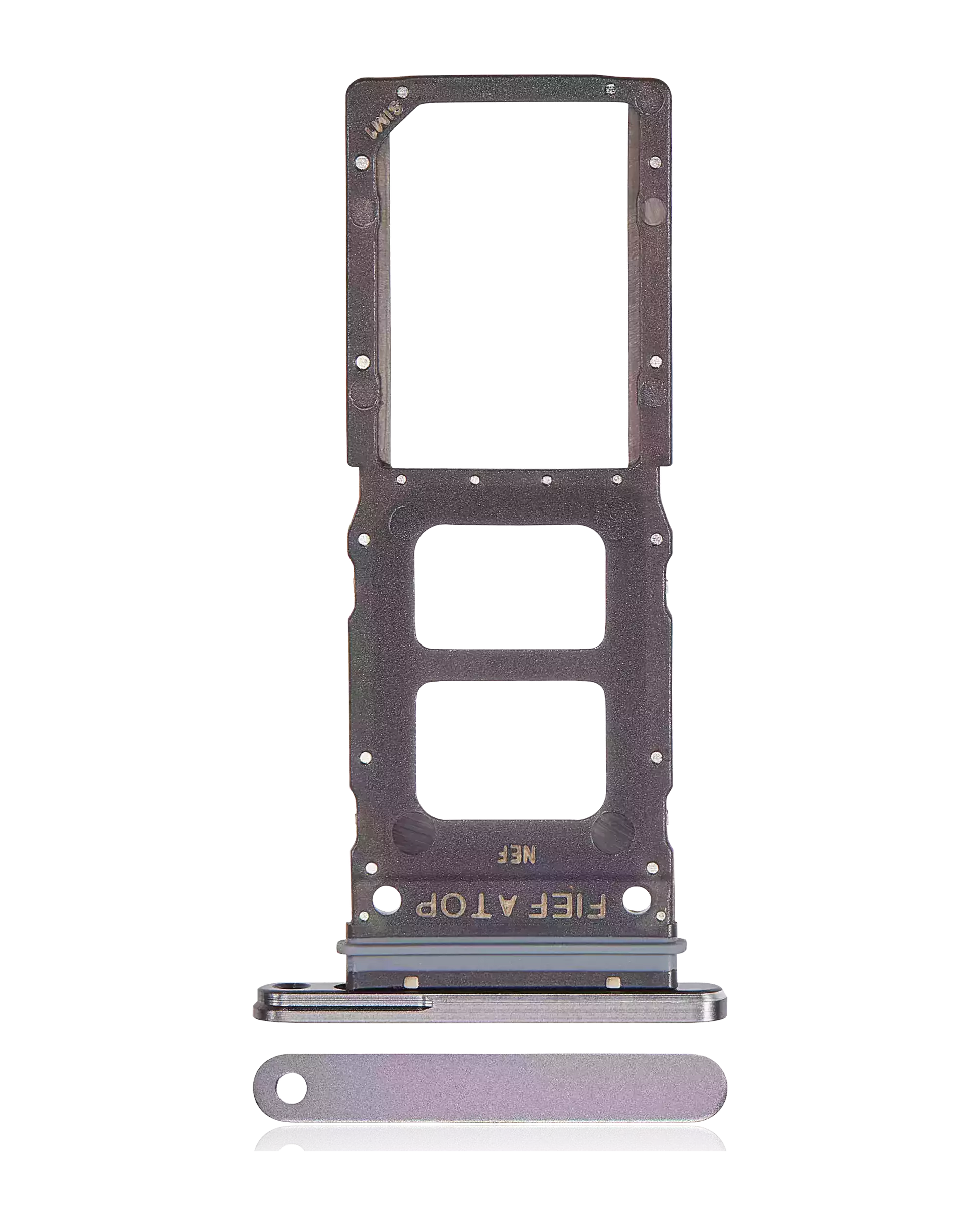 OEM quality Single Sim Card Tray For Samsung Galaxy Z Fold 6 (F956) (Premium) (Silver Shadow) component