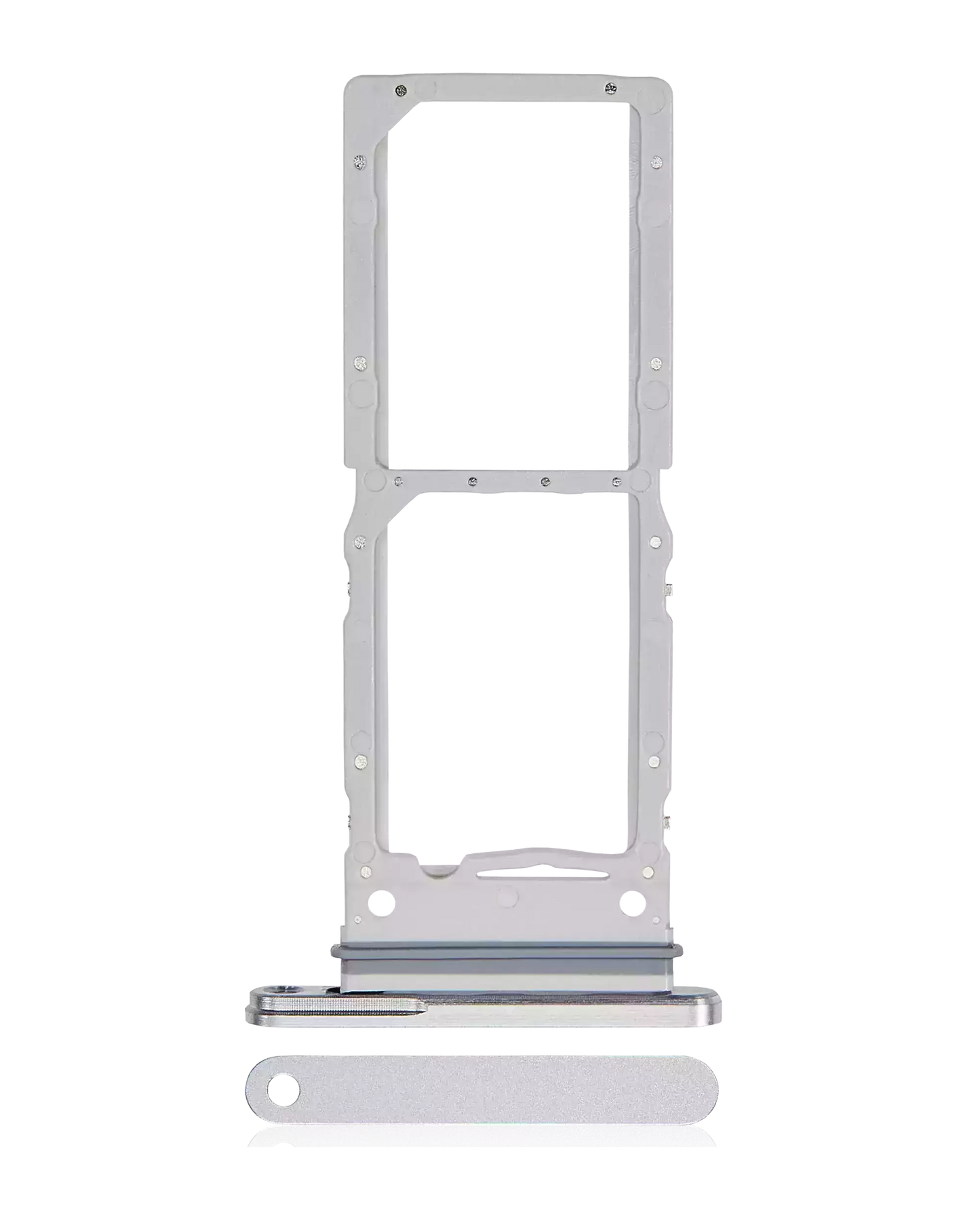 Samsung replacement part: Dual Sim Card Tray For Samsung Galaxy Z Fold 6 (F956) (Premium) (White)