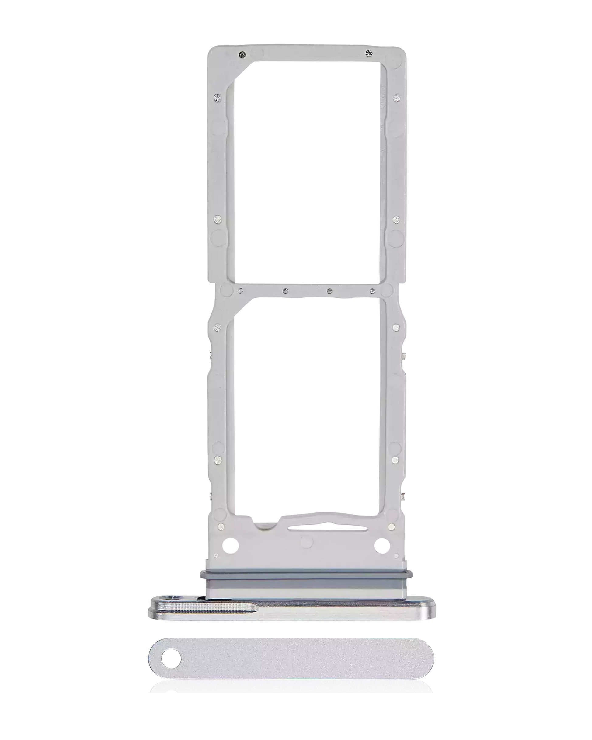 Samsung replacement part: Dual Sim Card Tray For Samsung Galaxy Z Fold 6 (F956) (Premium) (White)