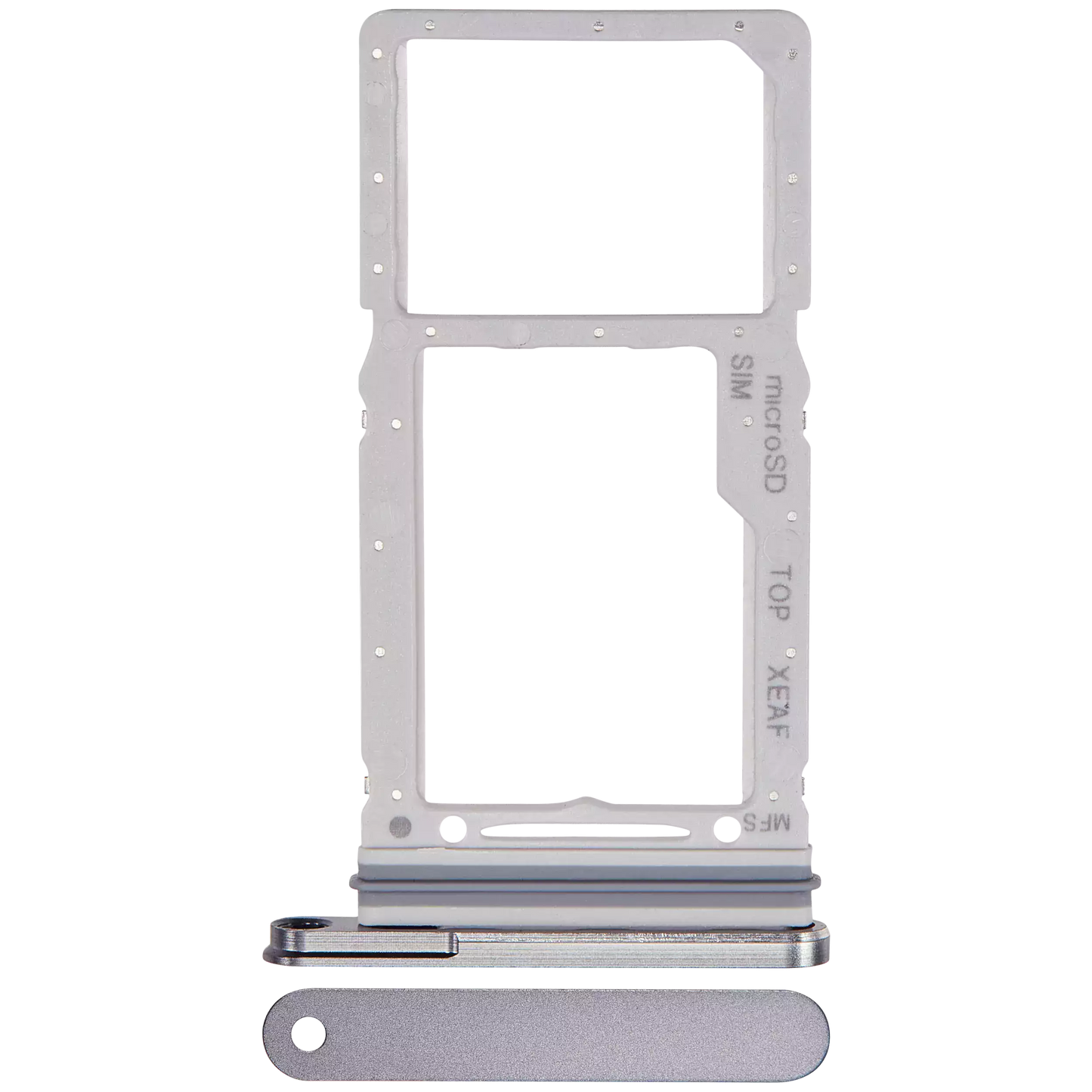 Dual Sim Card Tray Compatible For Samsung Galaxy Tab S9 FE 10.9" (X516B / 2023) (Gray) - product image 1