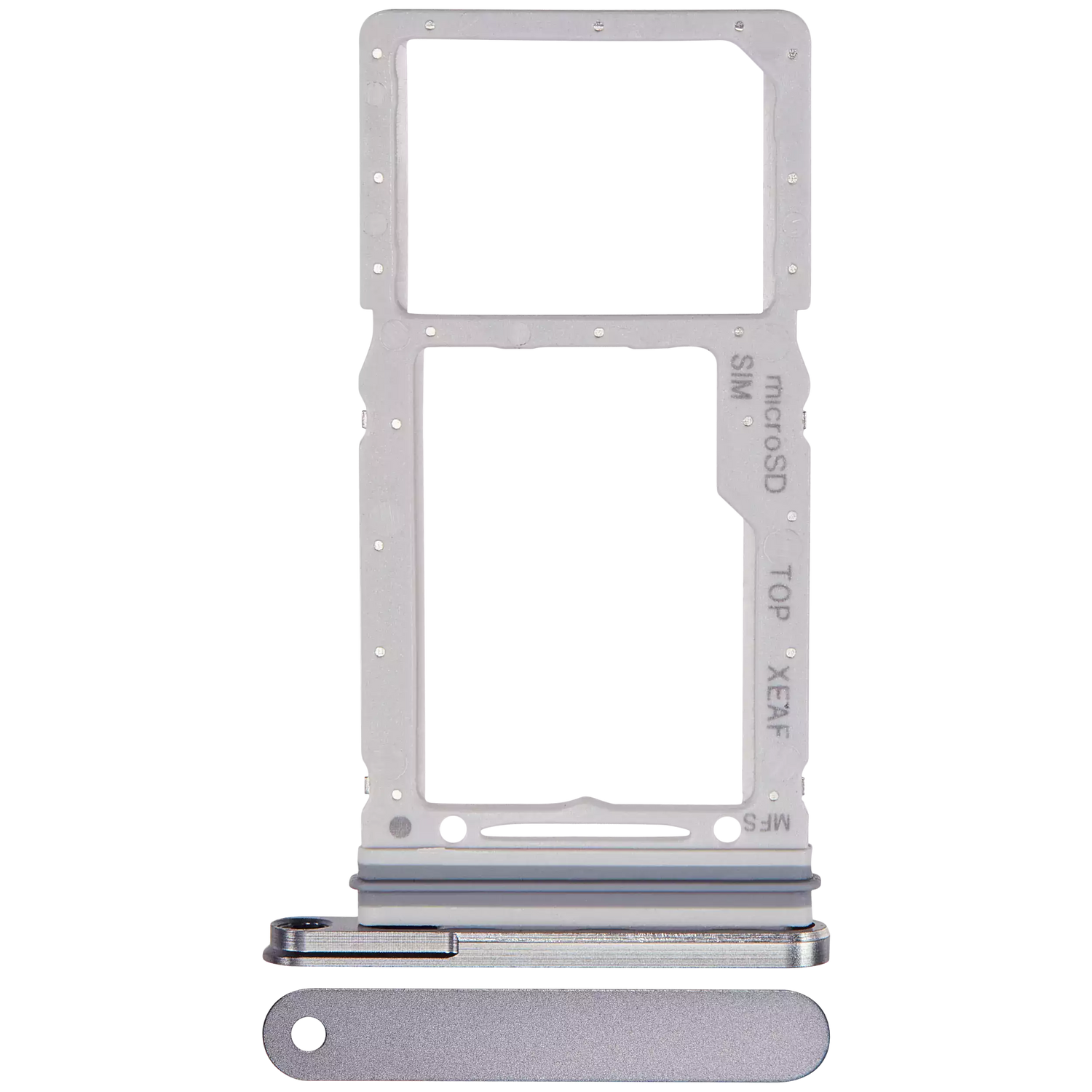 Dual Sim Card Tray Compatible For Samsung Galaxy Tab S9 FE 10.9" (X516B / 2023) (Gray) - product image 1