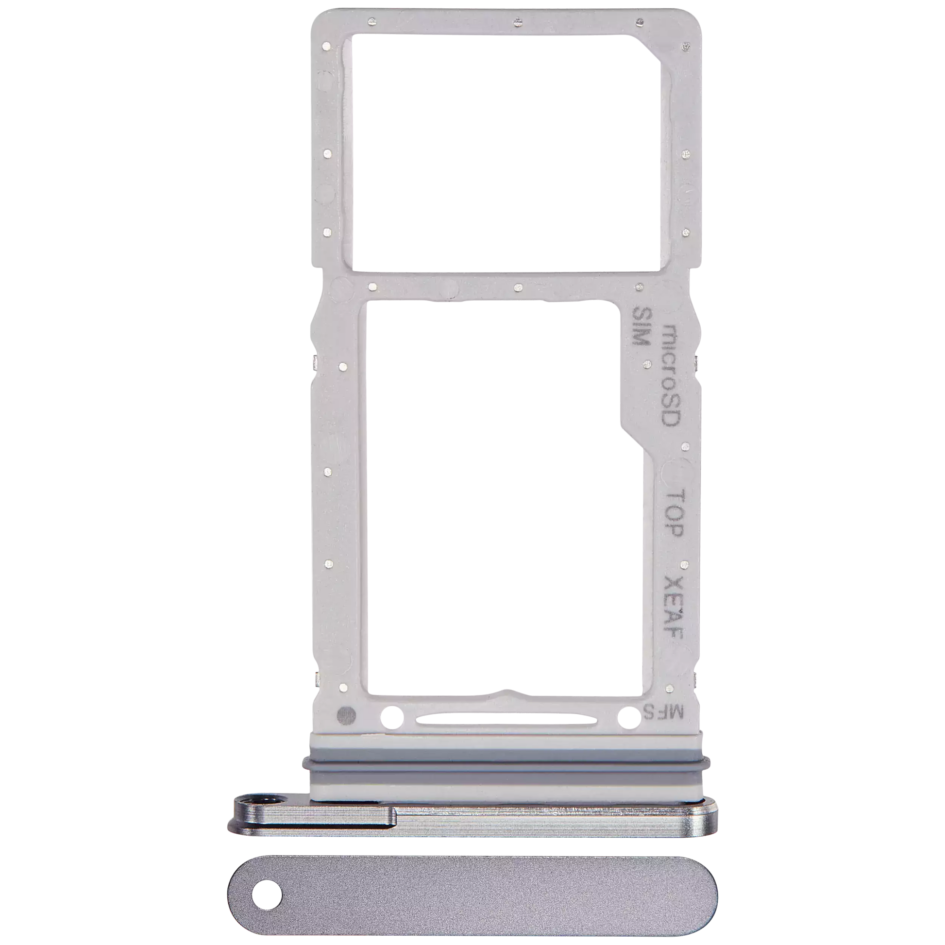 Dual Sim Card Tray Compatible For Samsung Galaxy Tab S9 FE 10.9" (X516B / 2023) (Gray) - product image 1