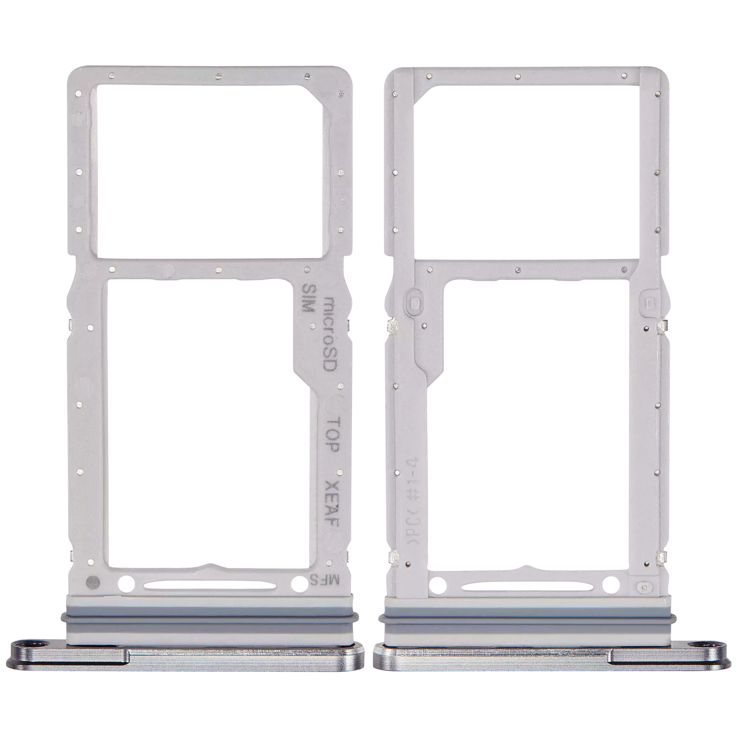 Dual Sim Card Tray Compatible For Samsung Galaxy Tab S9 FE 10.9" (X516B / 2023) (Gray) - product image 2