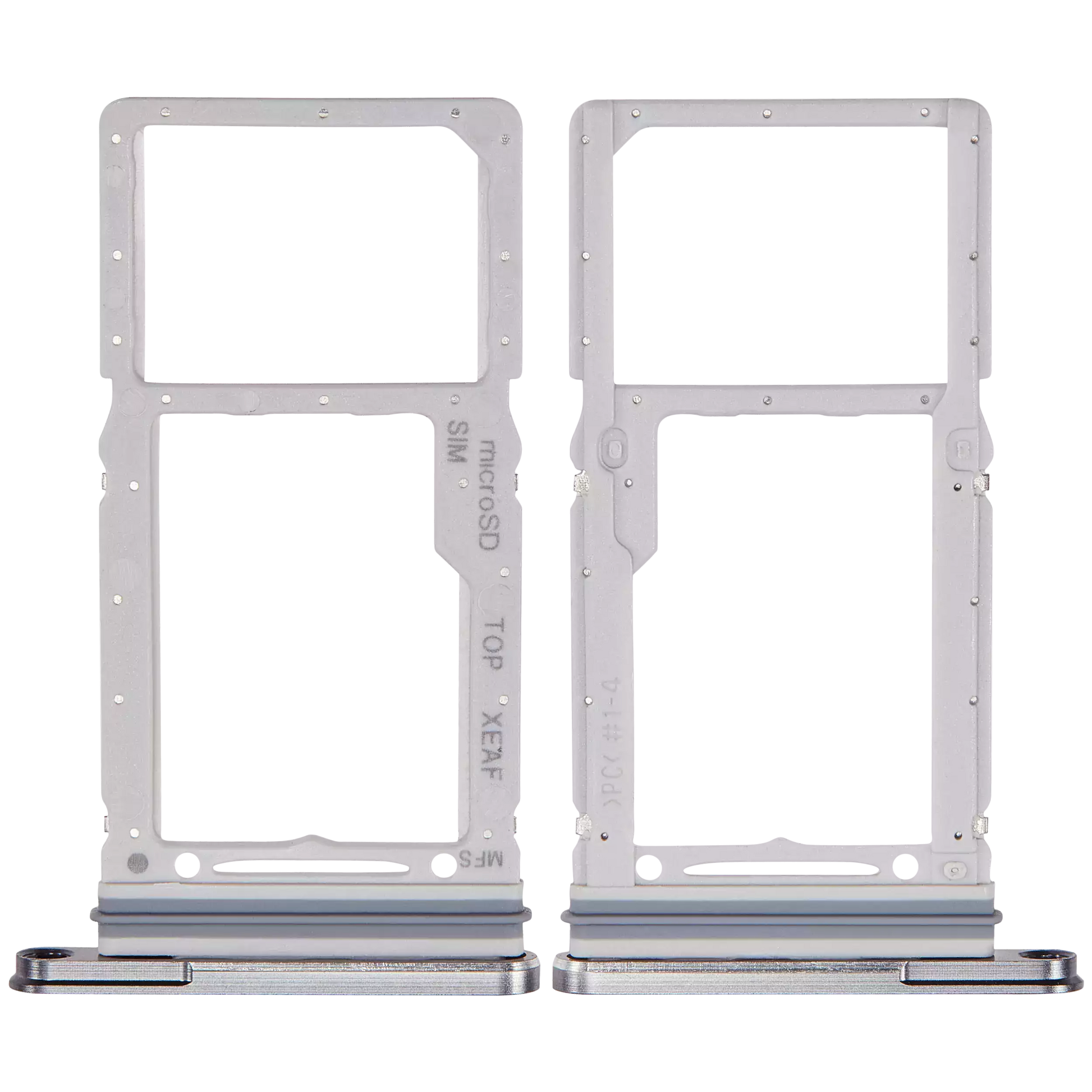 Dual Sim Card Tray Compatible For Samsung Galaxy Tab S9 FE 10.9" (X516B / 2023) (Gray) - product image 2