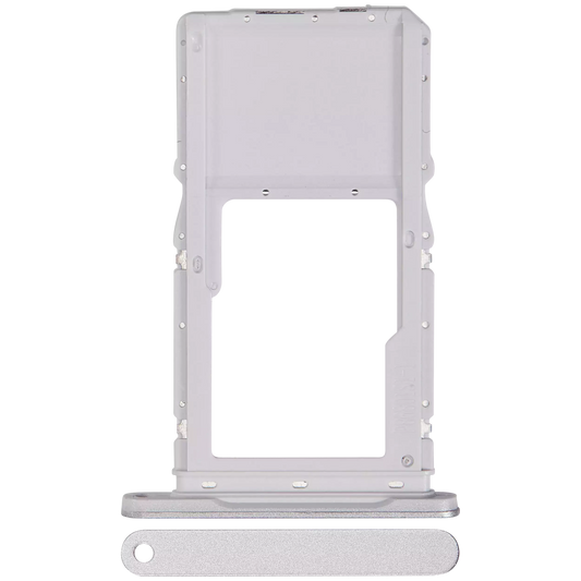 Micro SD Sim Card Tray For Samsung Galaxy Tab A9 Plus (X215 / X218) ( 2023) (Silver) - Samsung Galaxy Tab A9 Plus 11.0" (2023) Replacement Parts - SKU 107182136729 - product image 1