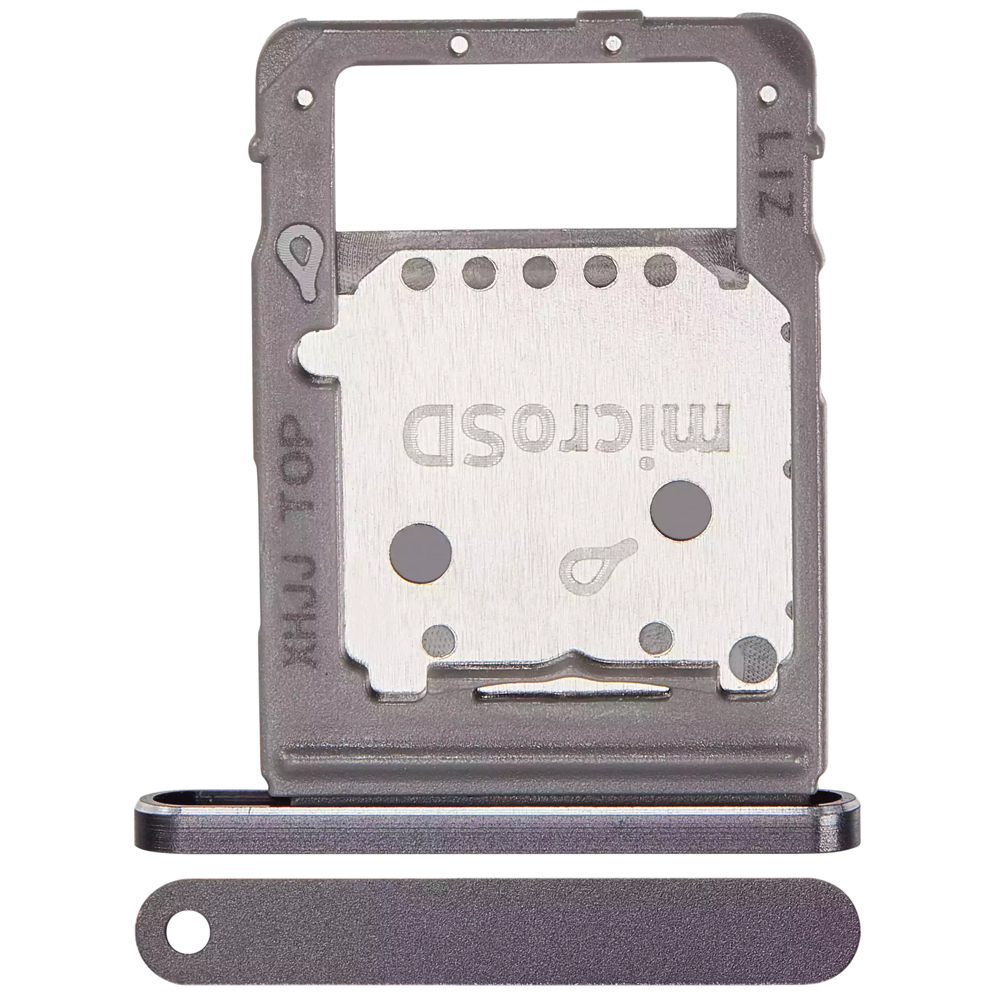 Micro SD Sim Card Tray Compatible For Samsung Galaxy Tab S8 (X700 / X706 / 2022) / Tab S8 Plus 5G (X800 / X806 / 2022) / Tab S8 Ultra (X900 / X906 / 2022) (Graphite) - product image 1