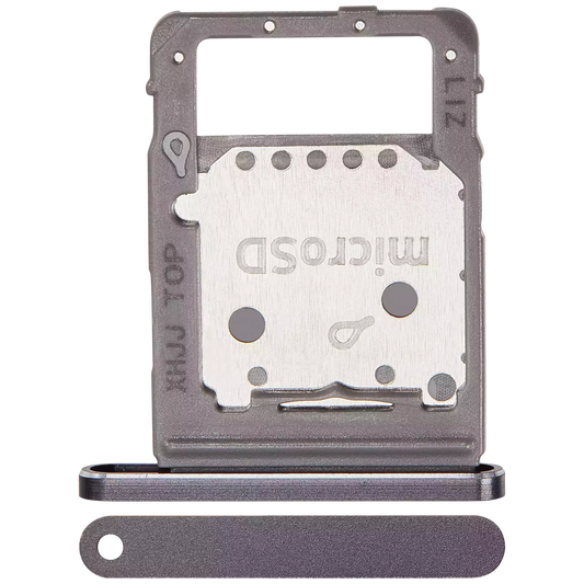 Micro SD Sim Card Tray Compatible For Samsung Galaxy Tab S8 (X700 / X706 / 2022) / Tab S8 Plus 5G (X800 / X806 / 2022) / Tab S8 Ultra (X900 / X906 / 2022) (Graphite) - product image 1