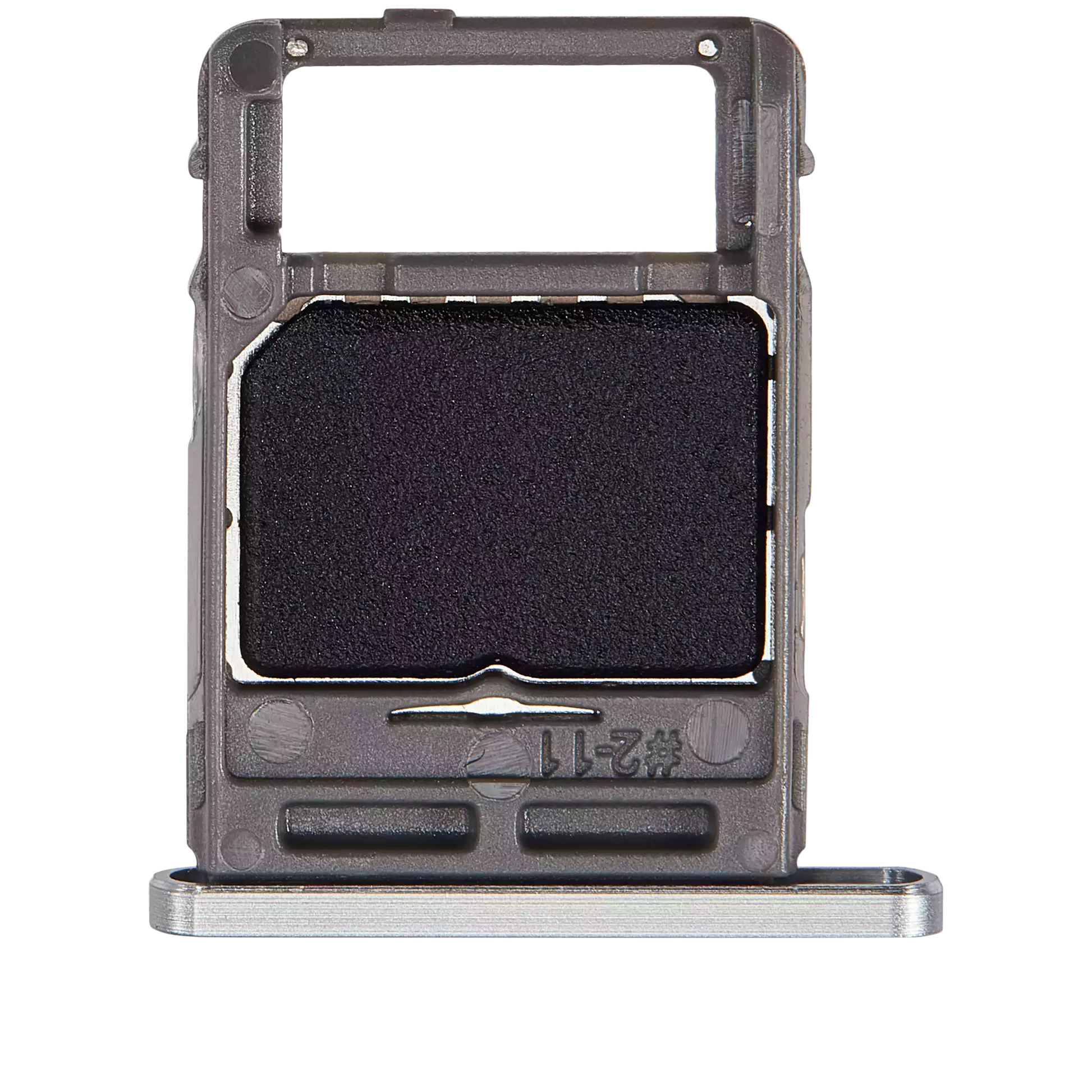 Micro SD Sim Card Tray Compatible For Samsung Galaxy Tab S8 (X700 / X706 / 2022) / Tab S8 Plus 5G (X800 / X806 / 2022) / Tab S8 Ultra (X900 / X906 / 2022) (Silver) - product image 3