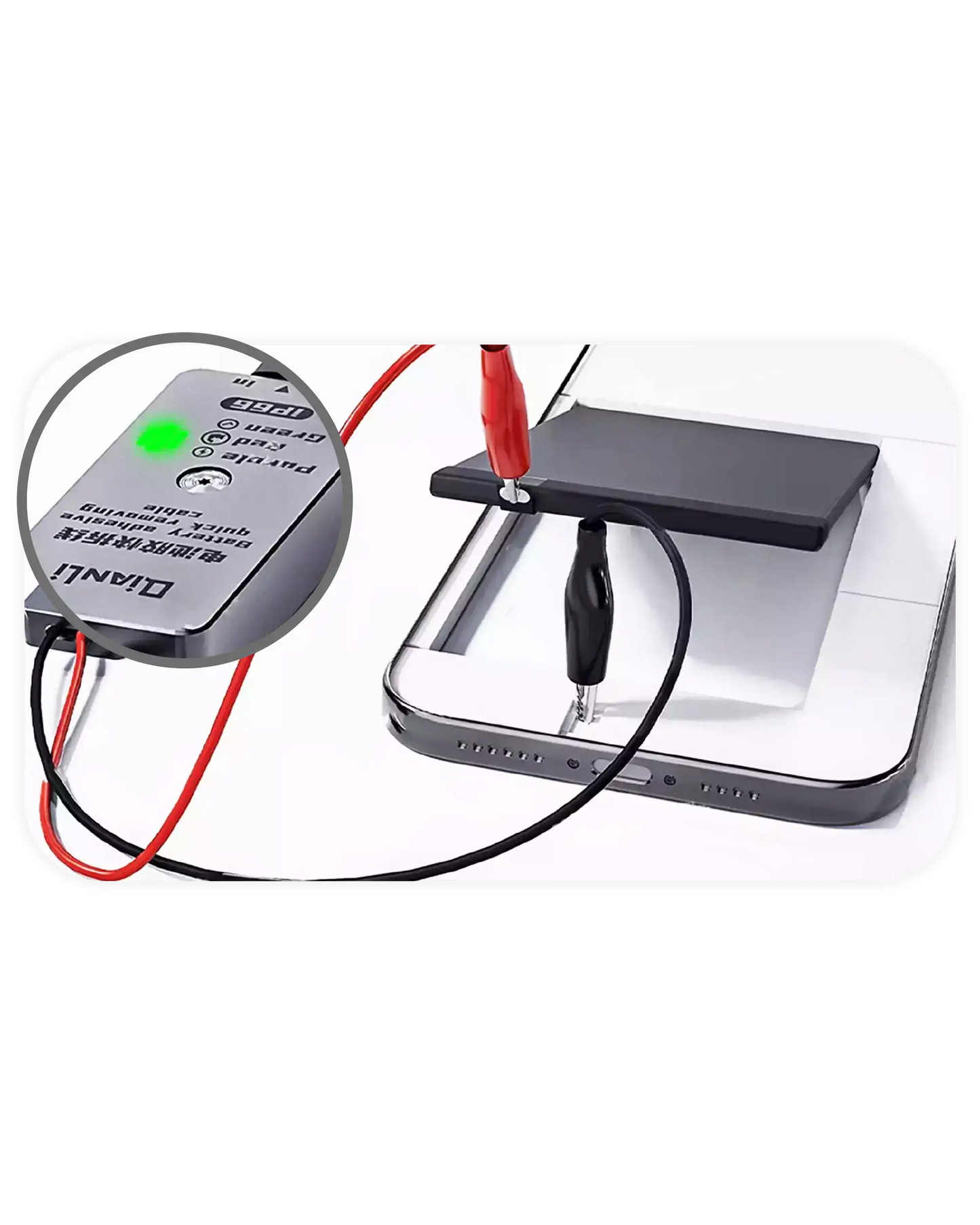 iP66 iPhone 16 Series Battery Adhesive Quick Removal Cable (Qianli)