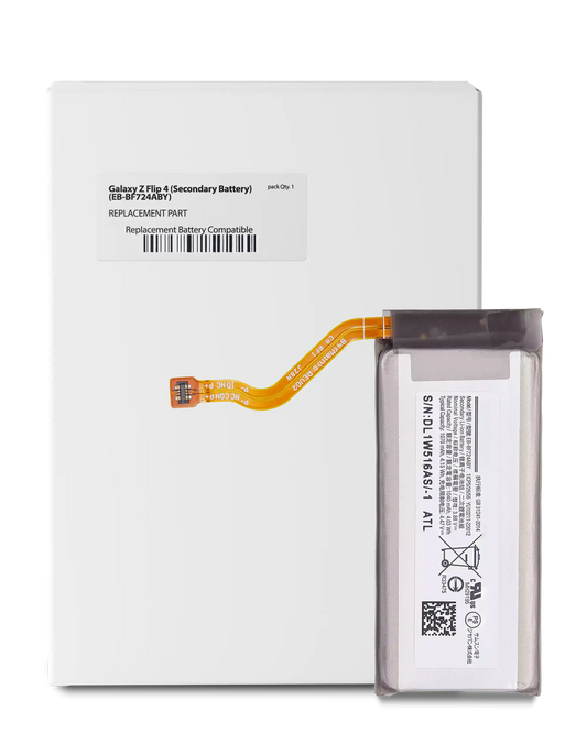 Buy Secondary Replacement Battery For Samsung Galaxy Z Flip 4 5G (Service Pack) - High Quality Replacement Part - View 1 | TechDrip Canada