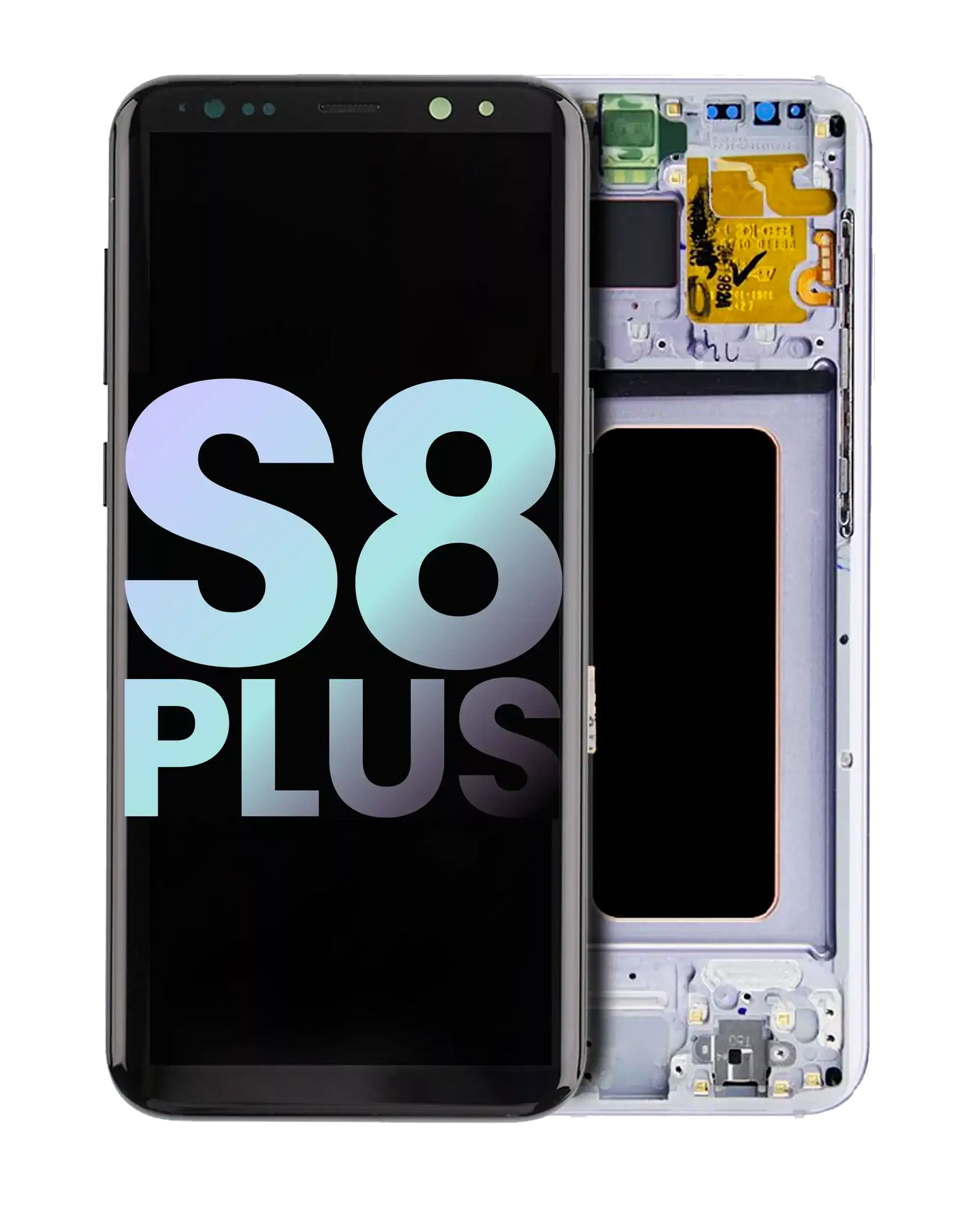 OLED Assembly With Frame For Samsung Galaxy S8 Plus (Service Pack) (Gray / Violet)