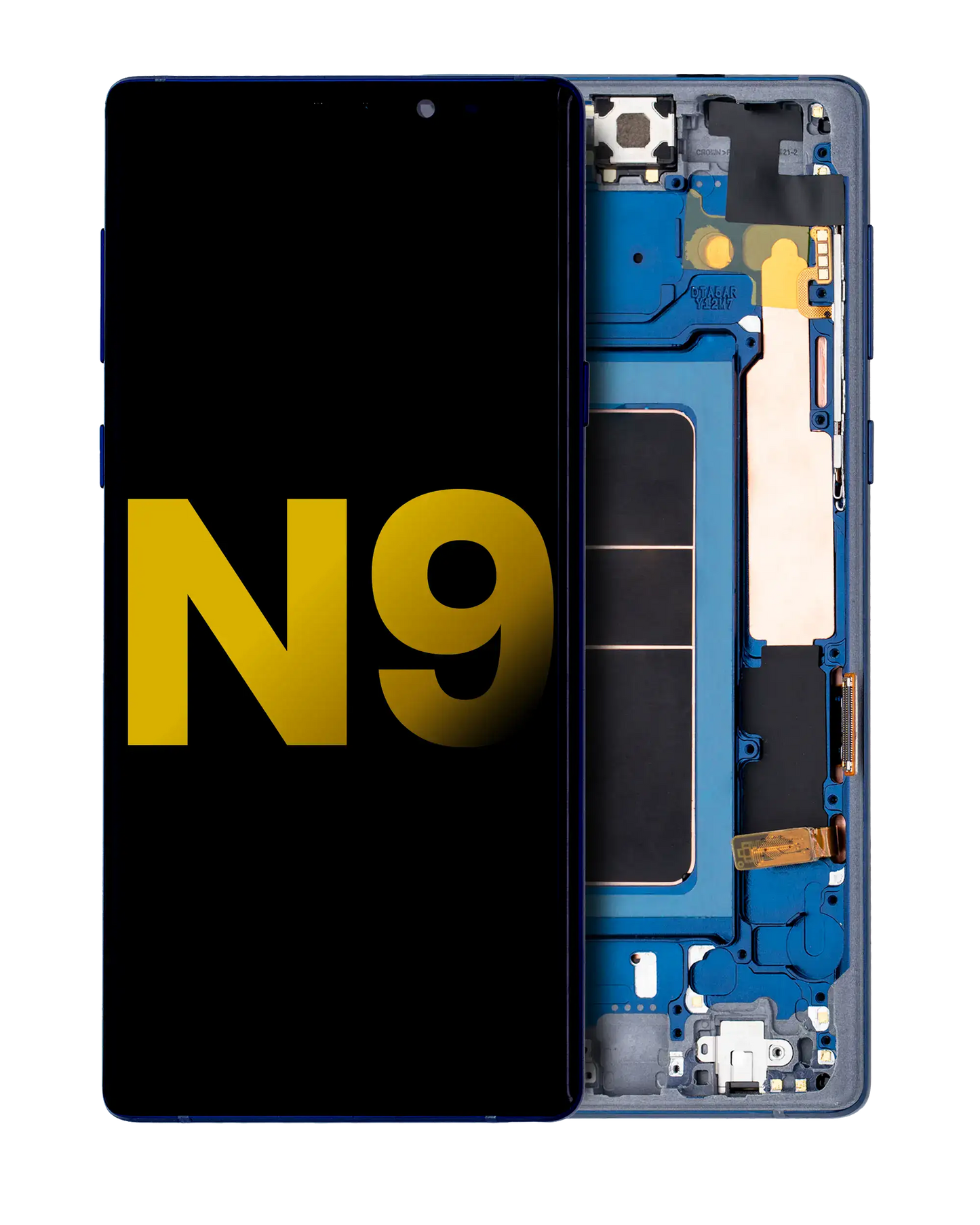 OLED Assembly With Frame For Samsung Galaxy Note 9 (Refurbished) (Ocean Blue)