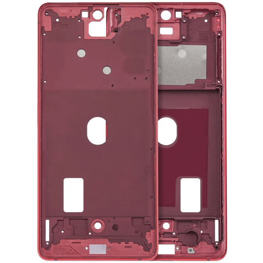 Mid-Frame Housing For Samsung Galaxy S20 FE (Cloud Red)