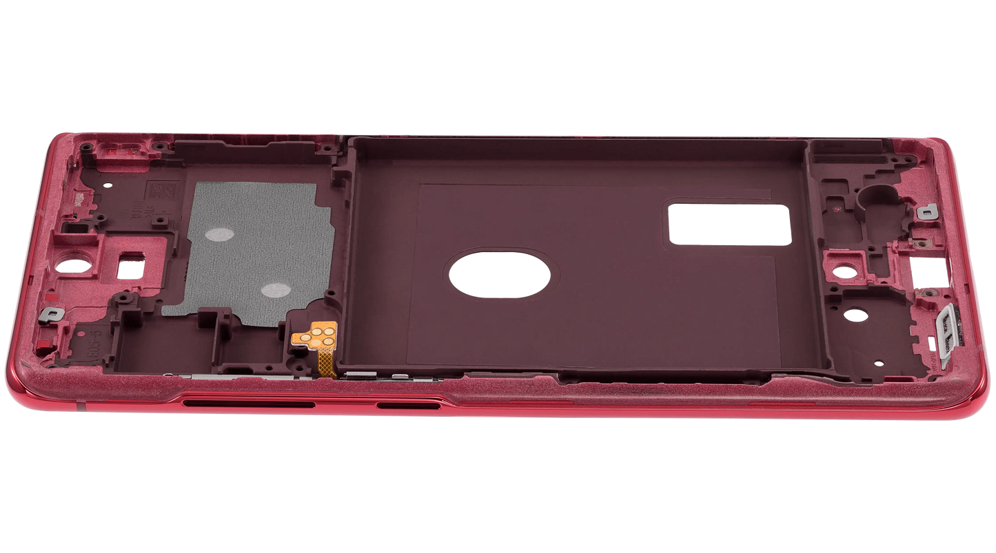 Mid-Frame Housing For Samsung Galaxy S20 FE (Cloud Red)