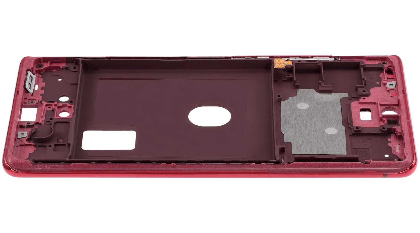 Mid-Frame Housing For Samsung Galaxy S20 FE (Cloud Red)