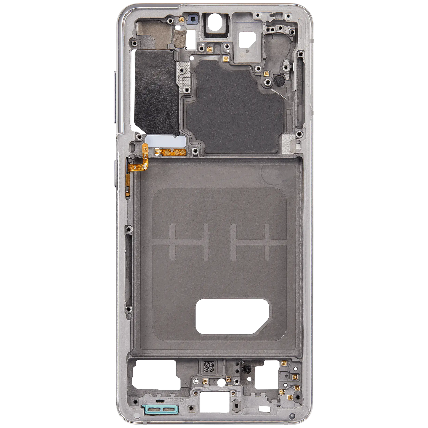 Mid-Frame Housing For For Samsung Galaxy S21 5G (Phantom White)