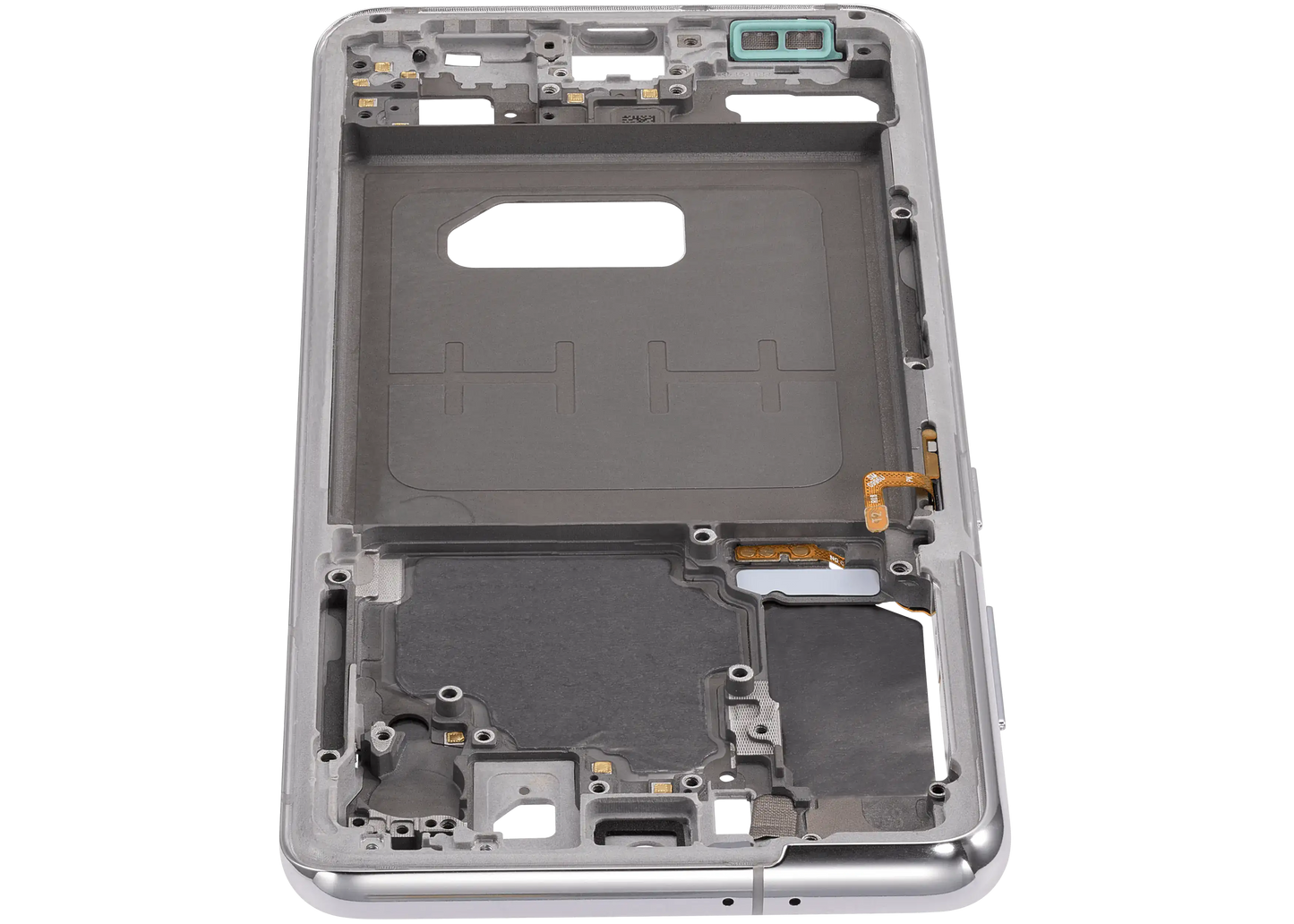 Mid-Frame Housing For For Samsung Galaxy S21 5G (Phantom White)