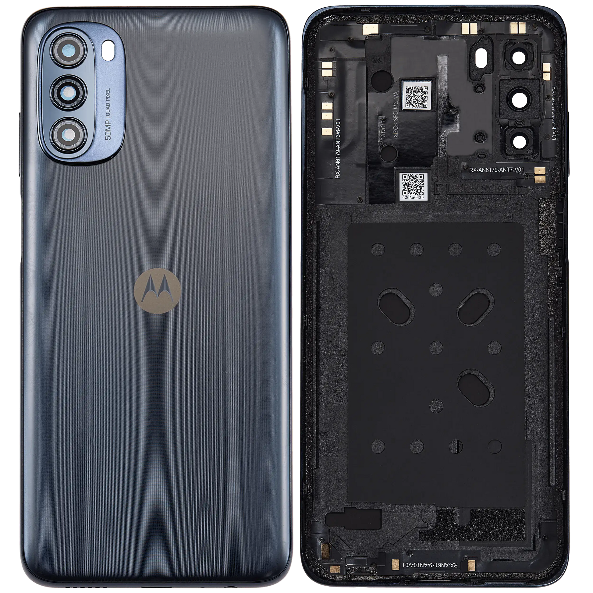 Back Cover For Motorola Moto G 5G (XT2213 / 2022) (Moonlight Gray) (Genuine OEM) replacement part SKU 107182137173 image 6